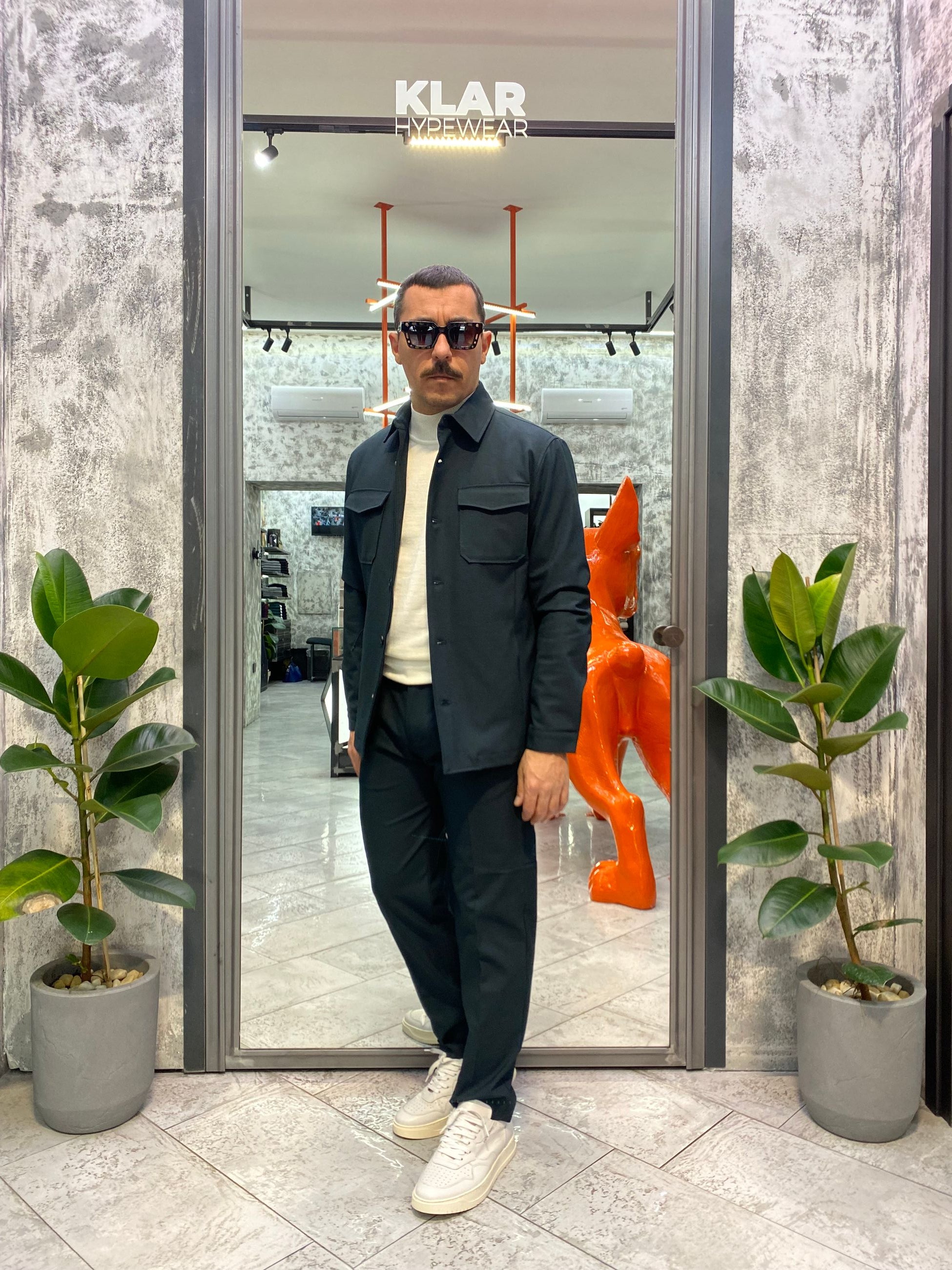 PANTALONE DA COMPLETO IN TESSUTO  ELASTICIZZATO CON PINCE E COULISSE IN VITA - REGULAR FIT PSI1450SS.FOR