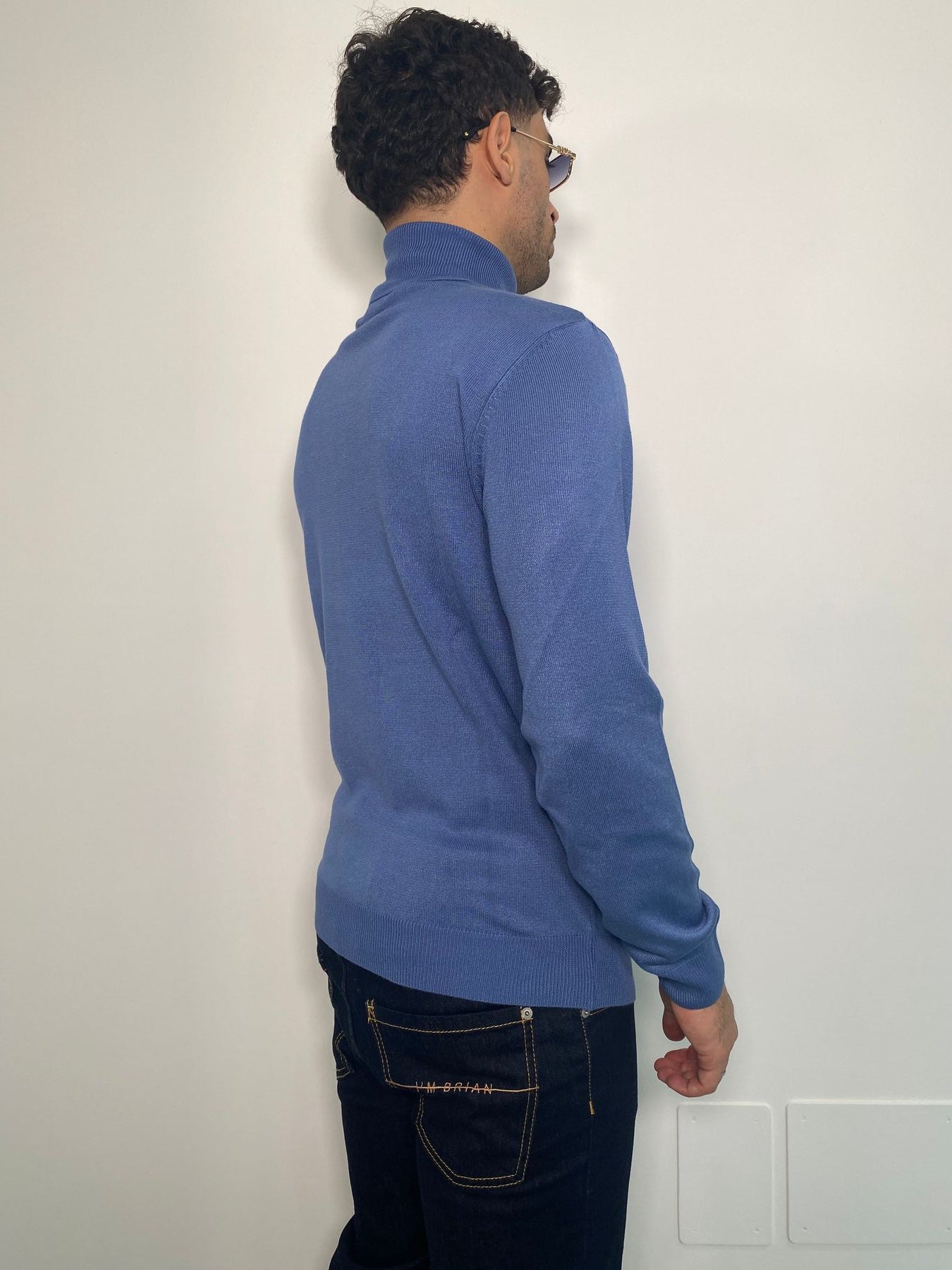 MAGLIA DOLCEVITA BASIC IN MISTO VISCOSA - REGULAR FIT