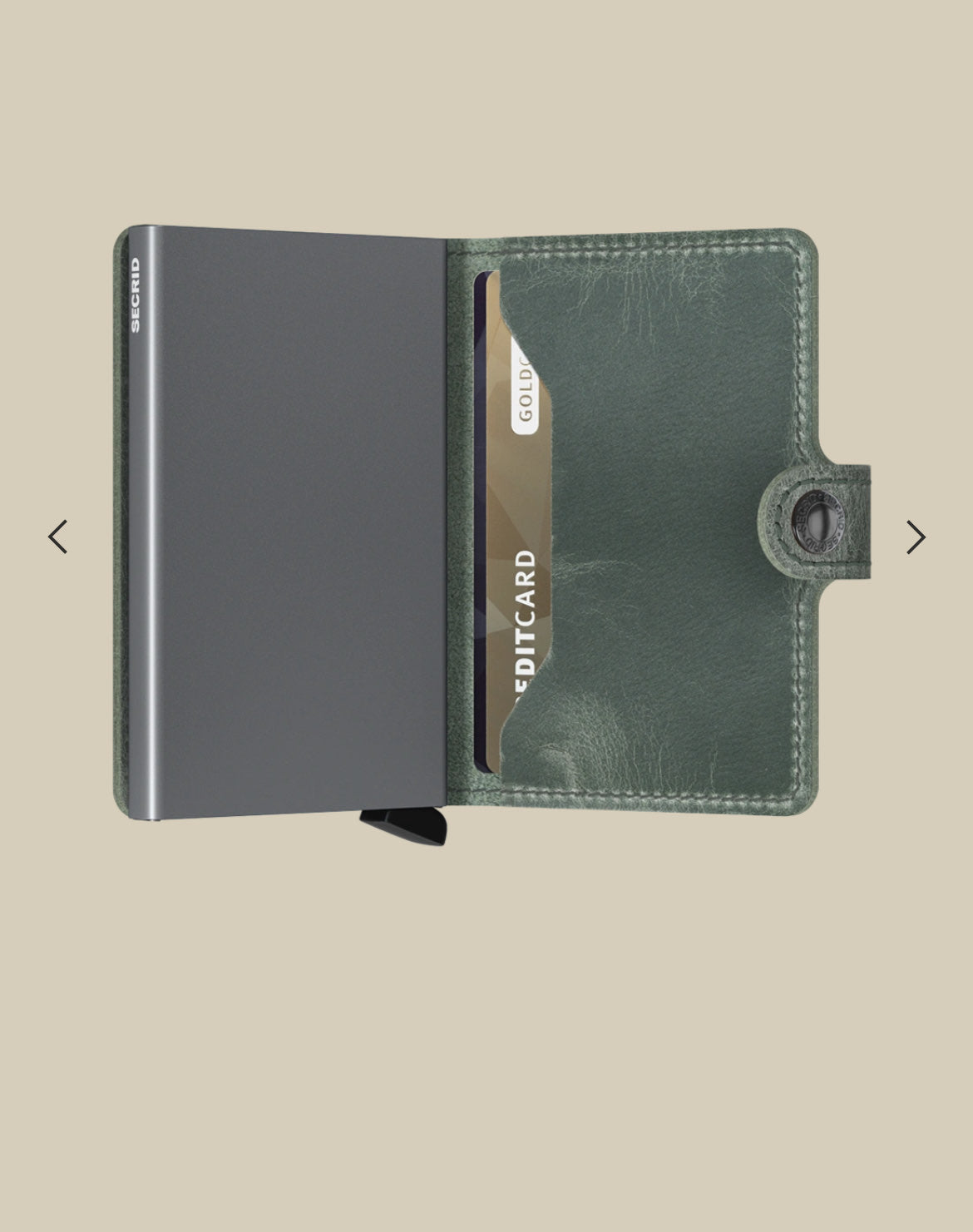 MINIWALLET PORTA CARTE E BANCONOTE IN MORBIDA PELLE VINTAGE MV-SAGE