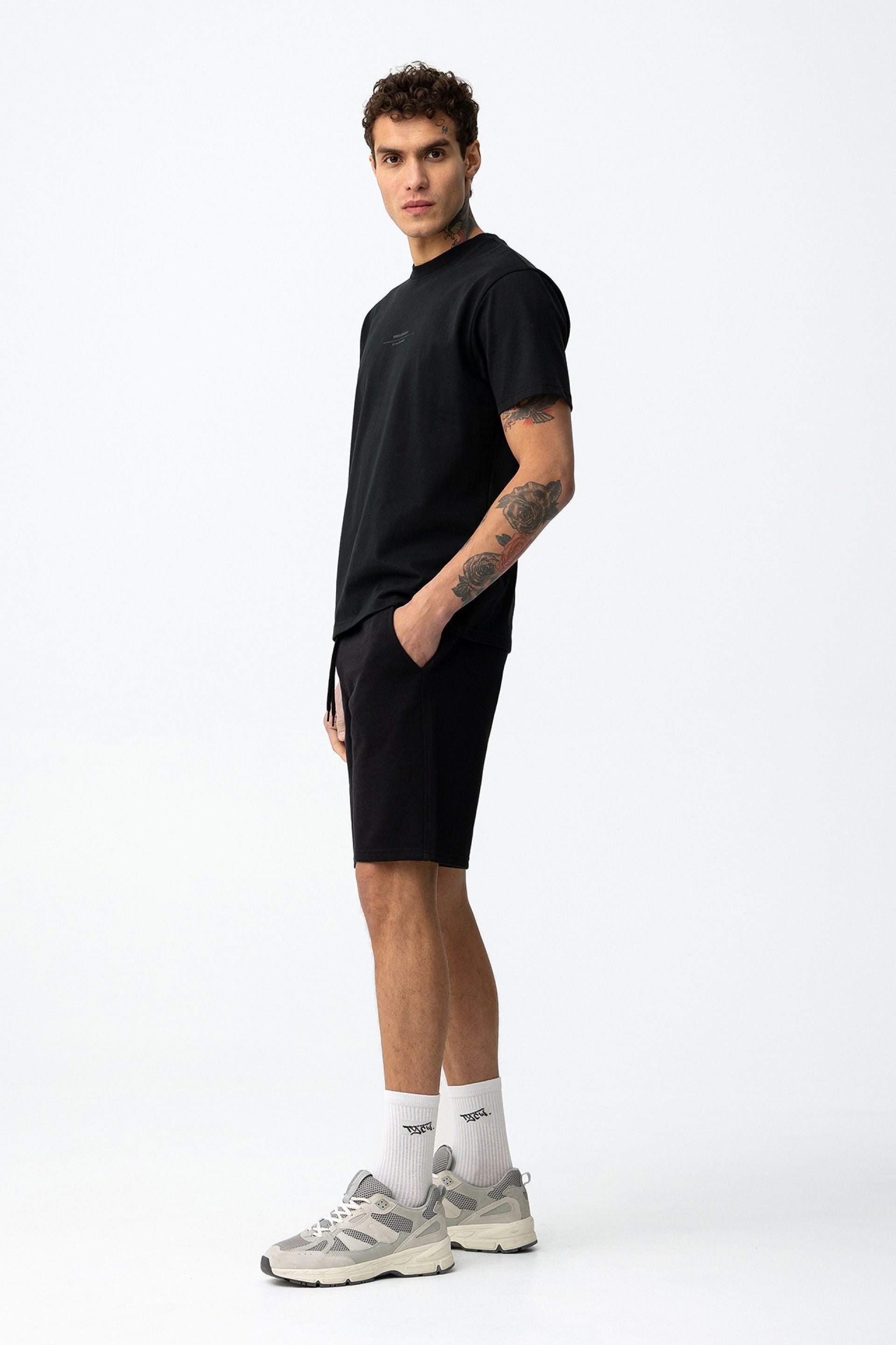 BERMUDA HARRIS IN FELPA - REGULAR FIT 10064488.NER