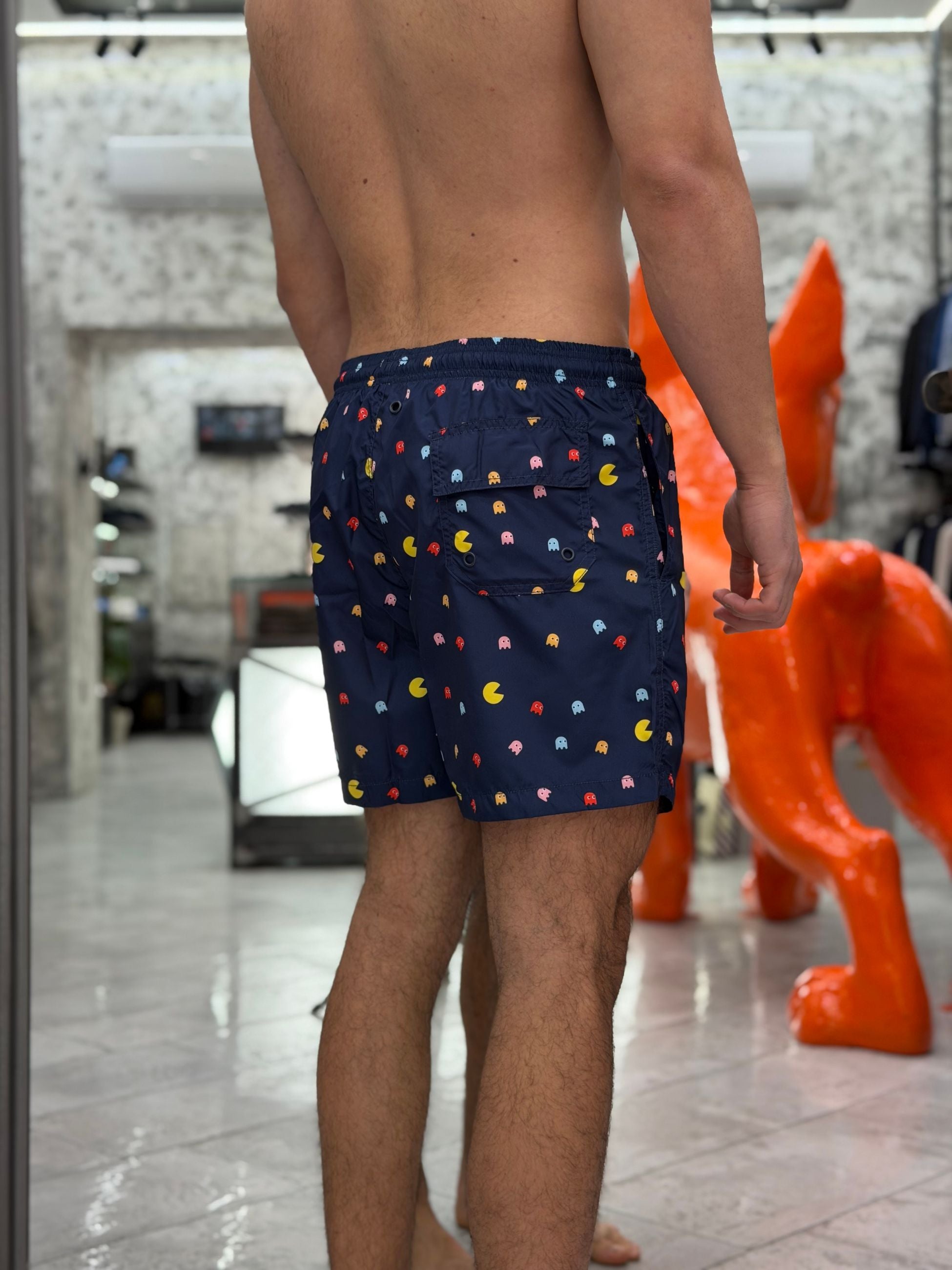 COSTUME DA BAGNO MODELLO BOXER FANTASIA PAC MAN - REGULAR FIT PL386