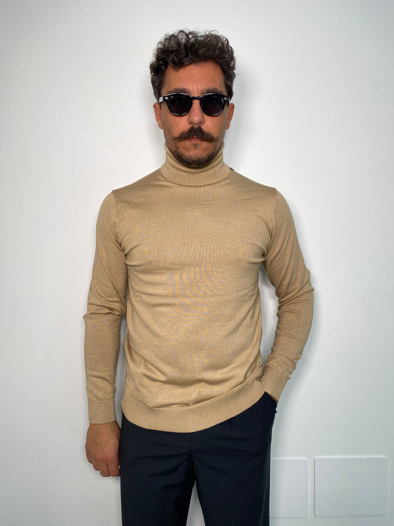 MAGLIA DOLCEVITA IN MISTO VISCOSA FINEZZA 12 - REGULAR FIT
