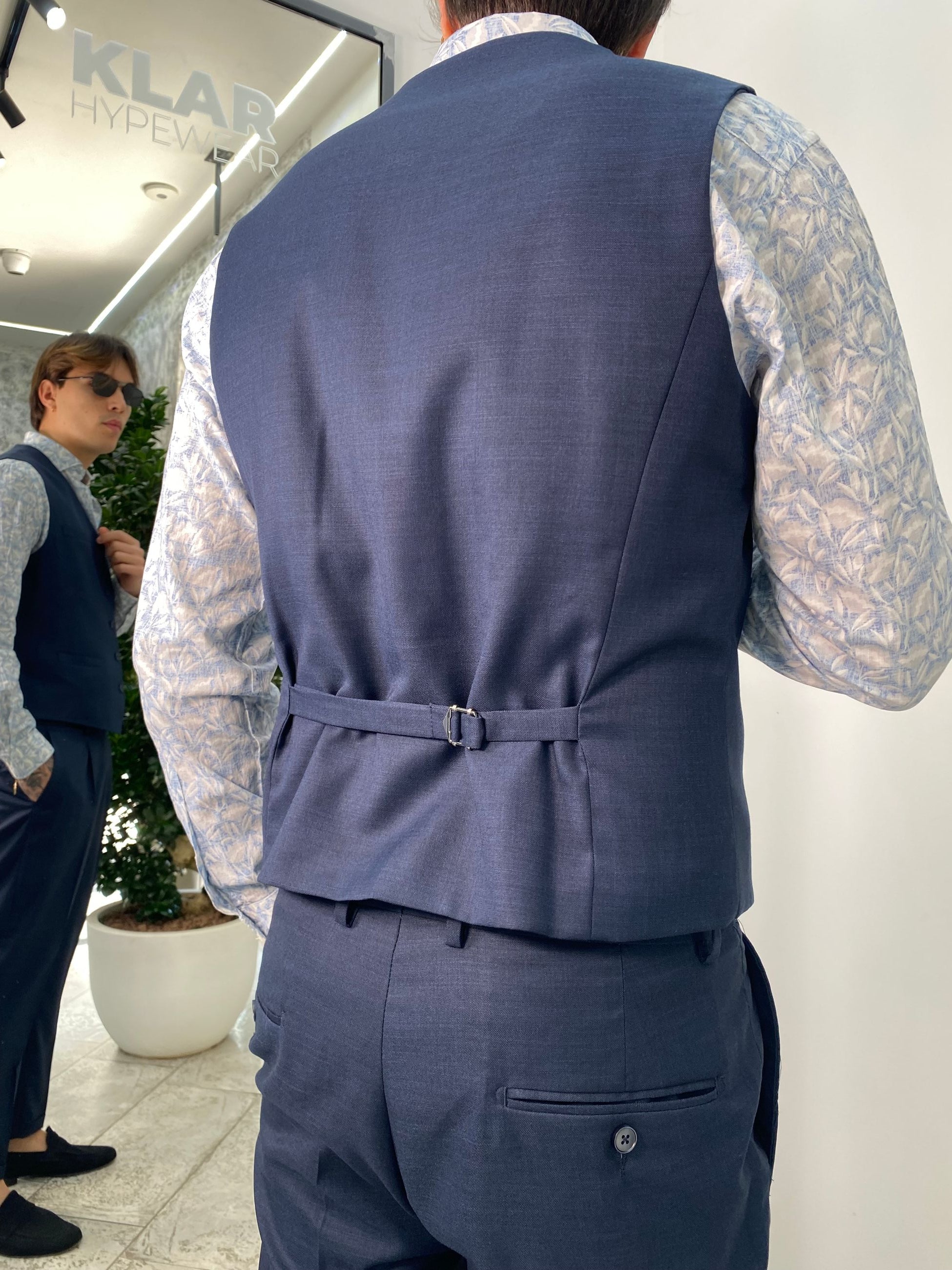 GILET DA ABITO - REGULAR FIT GLE1012SS.BLU