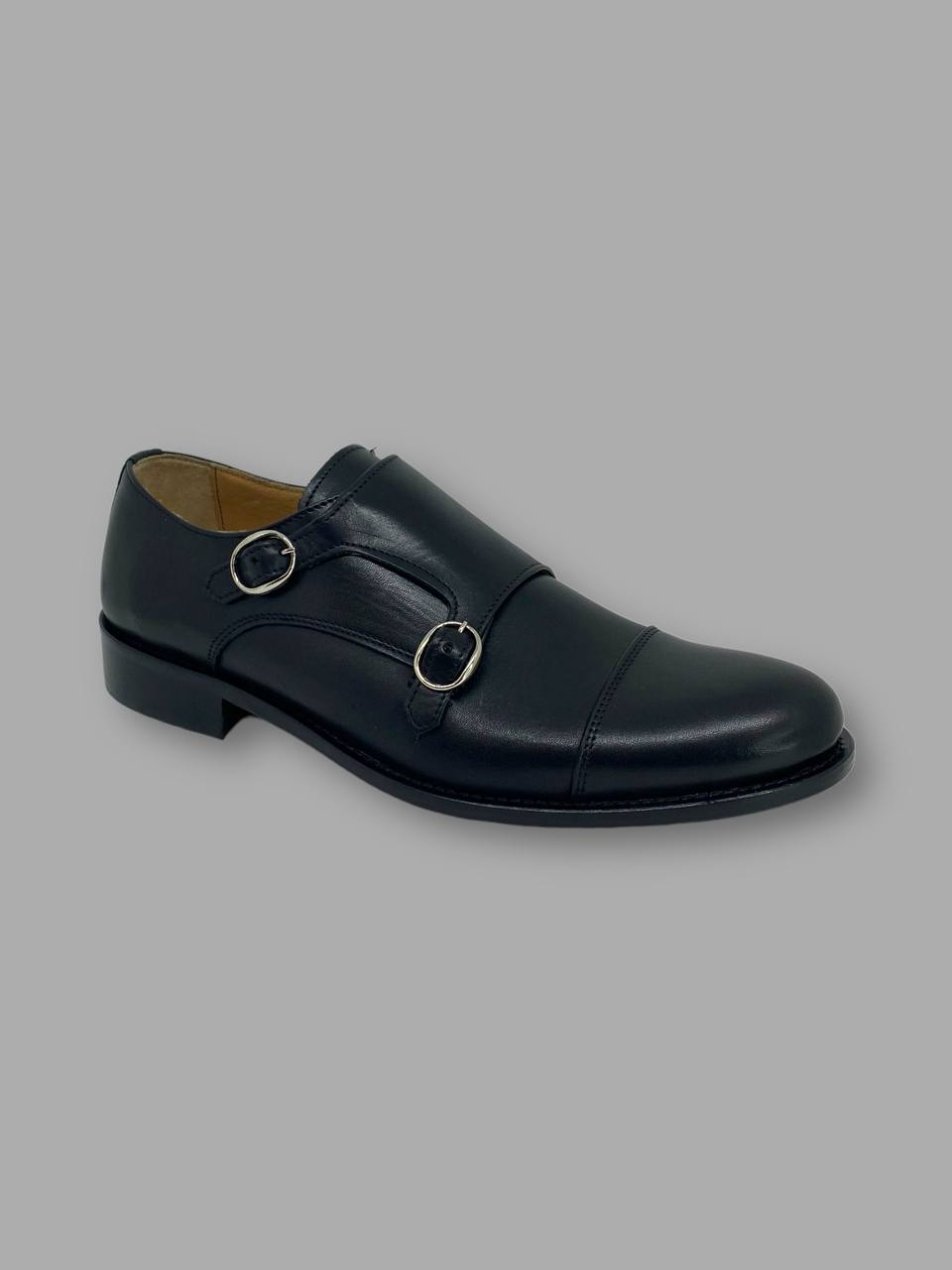 STRINGATE IN PELLE CON DOPPIA FIBBIA