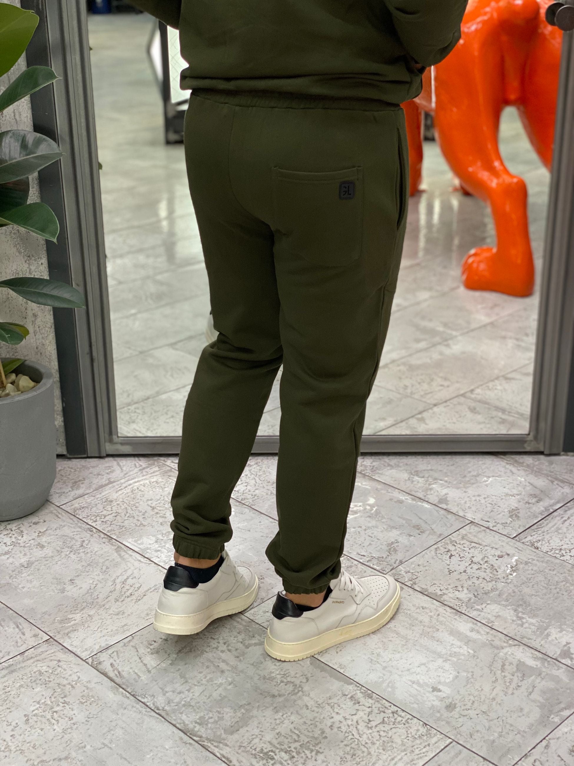 PANTALONE TUTA CON ELASTICO IN VITA E AL FONDO - REGULAR FIT GL2245F-F25.VMIL