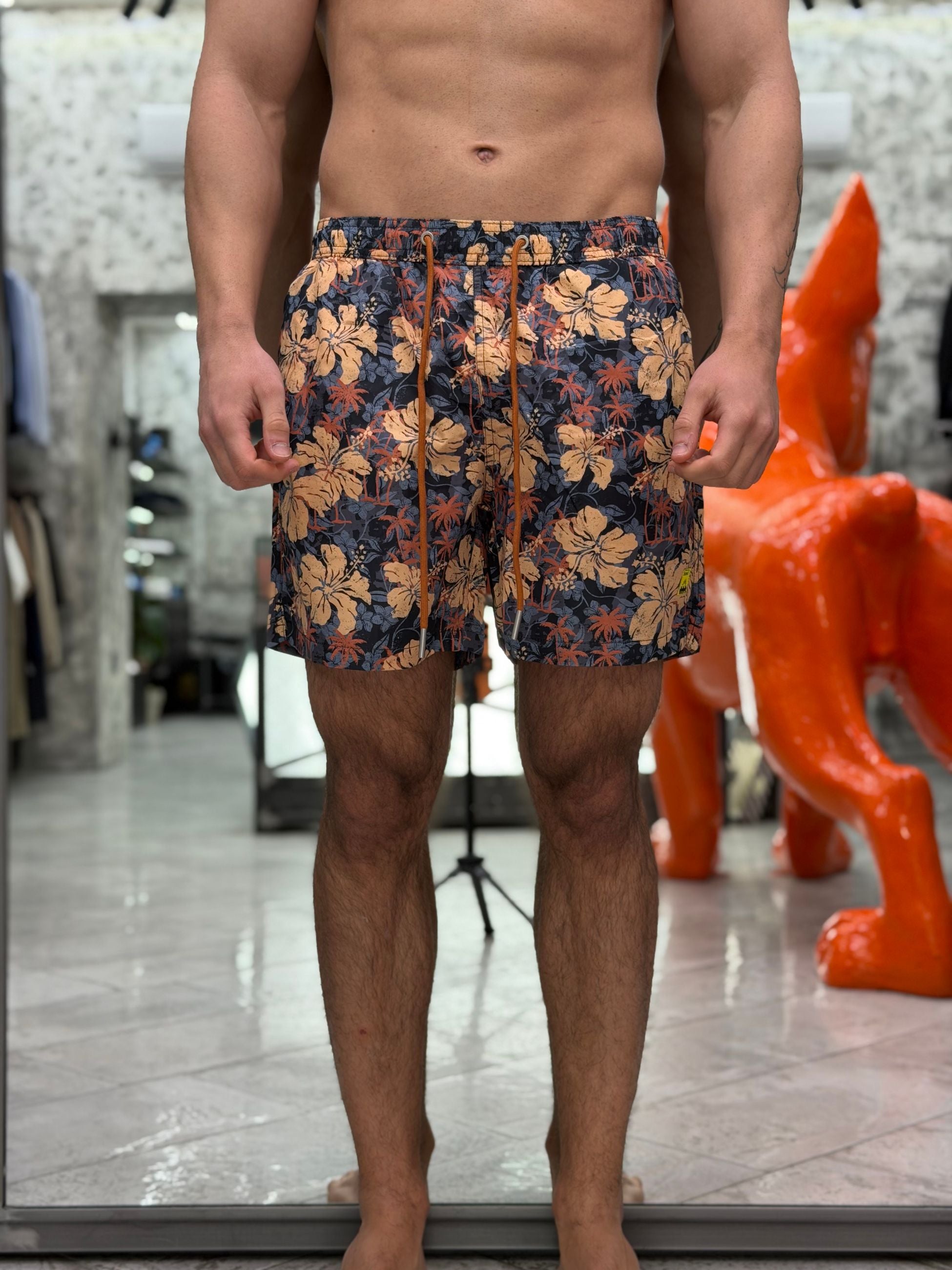 COSTUME MODELLO BOXER FANTASIA FLOREALE - REGULAR FIT GL5239BD