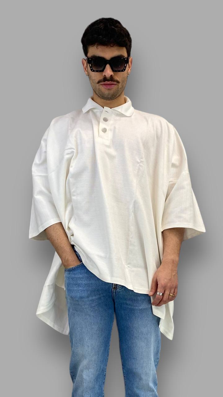 POLO ASIMMETRICA - MAXI OVERSIZE