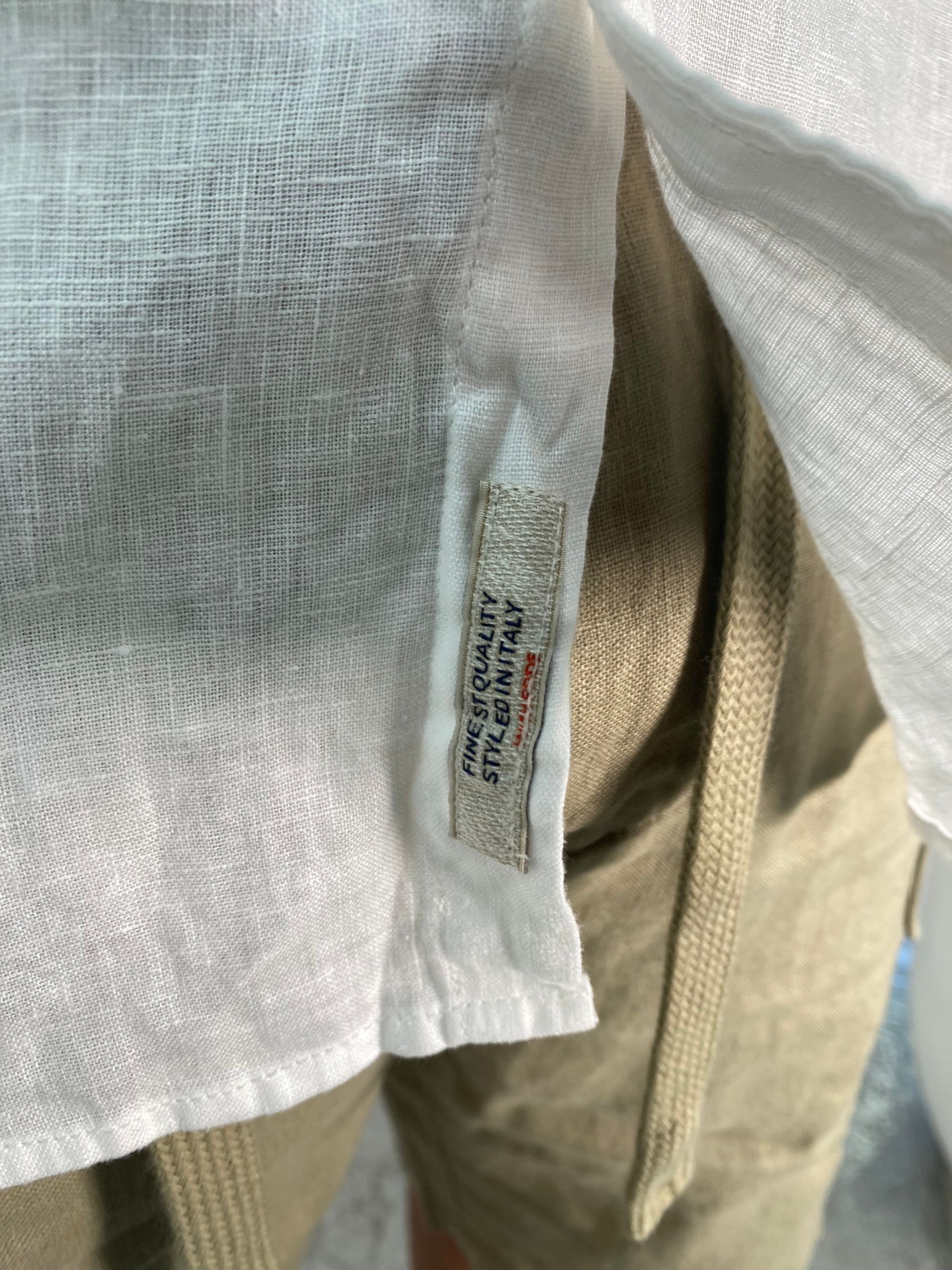CAMICIA IN 100% PURO LINO COLLO ALL'ITALIANA - REGULAR FIT GL7619S-S25.BIA