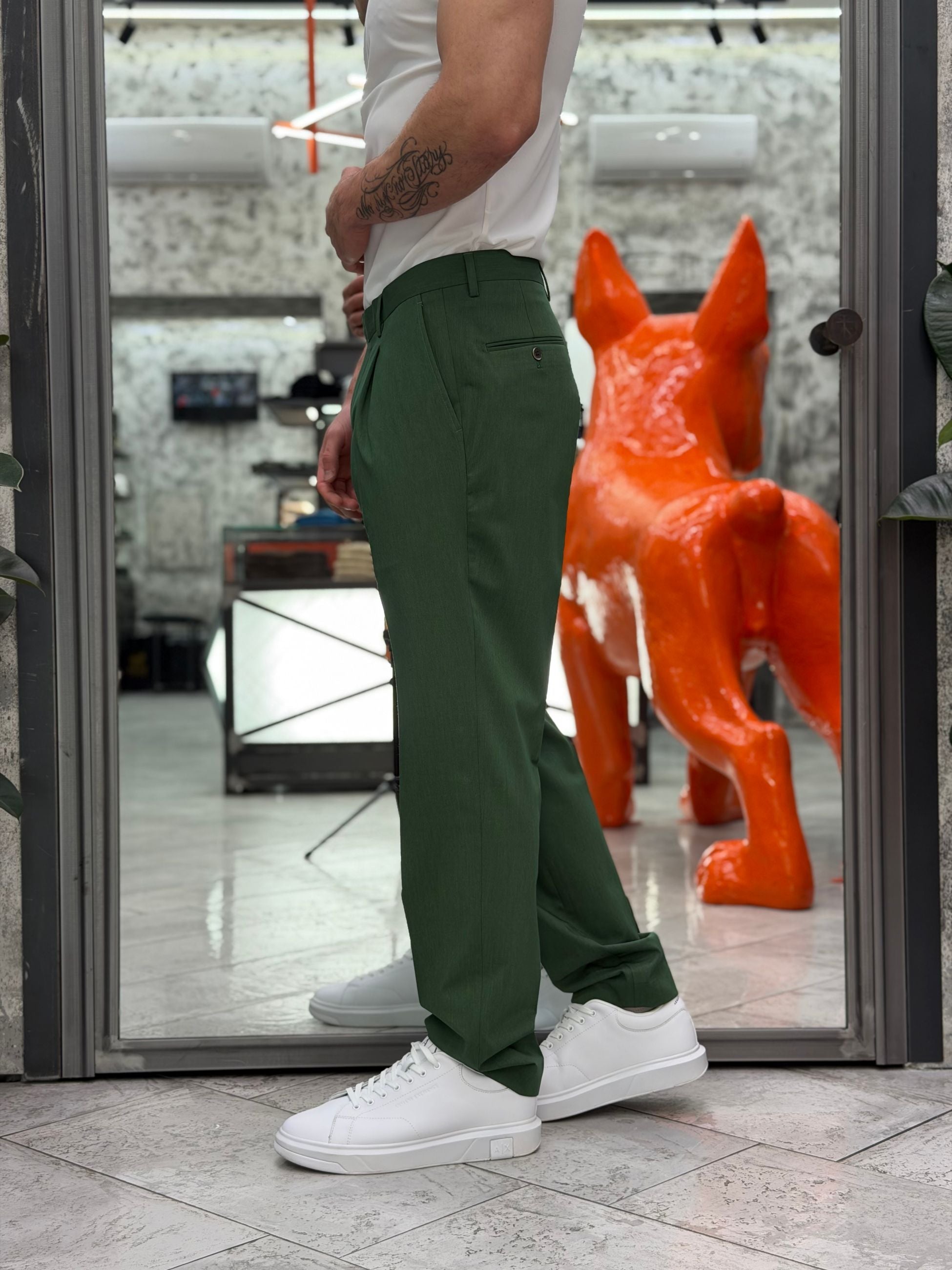 ABITO COMPLETO CON GIACCA DOPPIOPETTO E PANTALONE REGULAR ABE48SS.VER