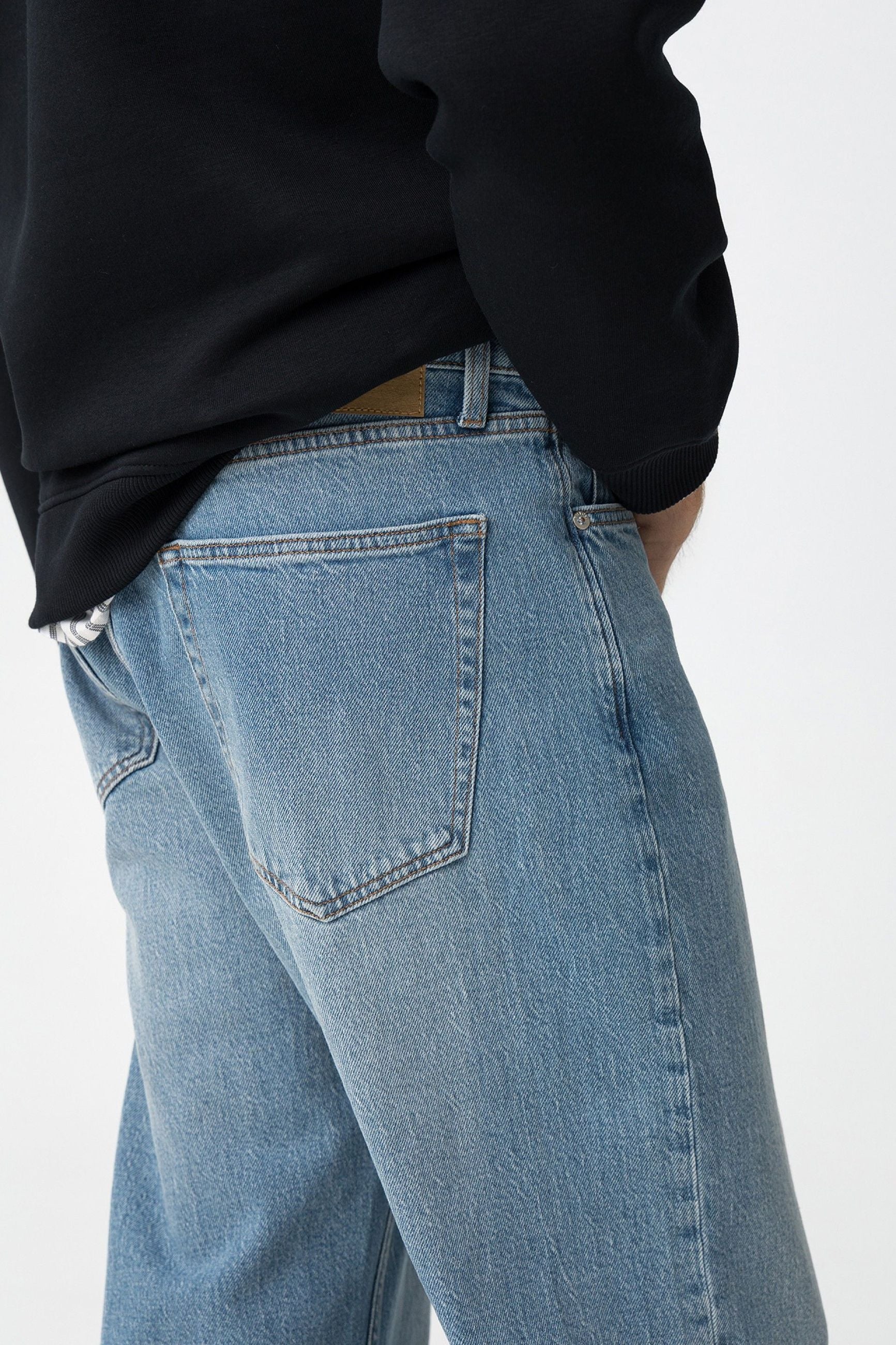 JEANS THOMAS_11 IN TELA LEGGERMENTE ELASTICIZZATA - LOOSE FIT 10062184