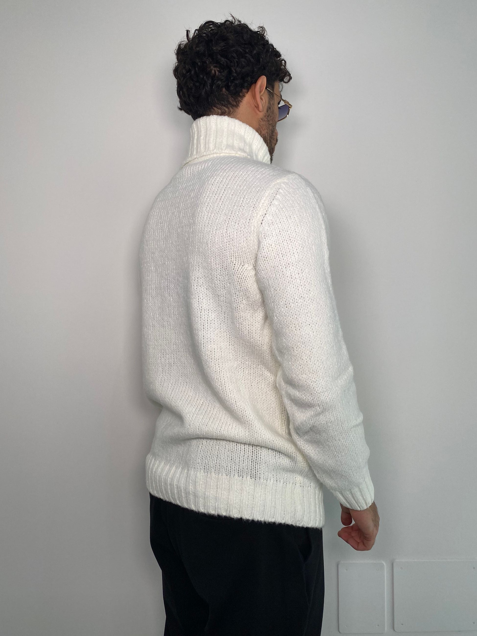 MAGLIA DOLCEVITA IN MISTO LANA - REGULAR FIT