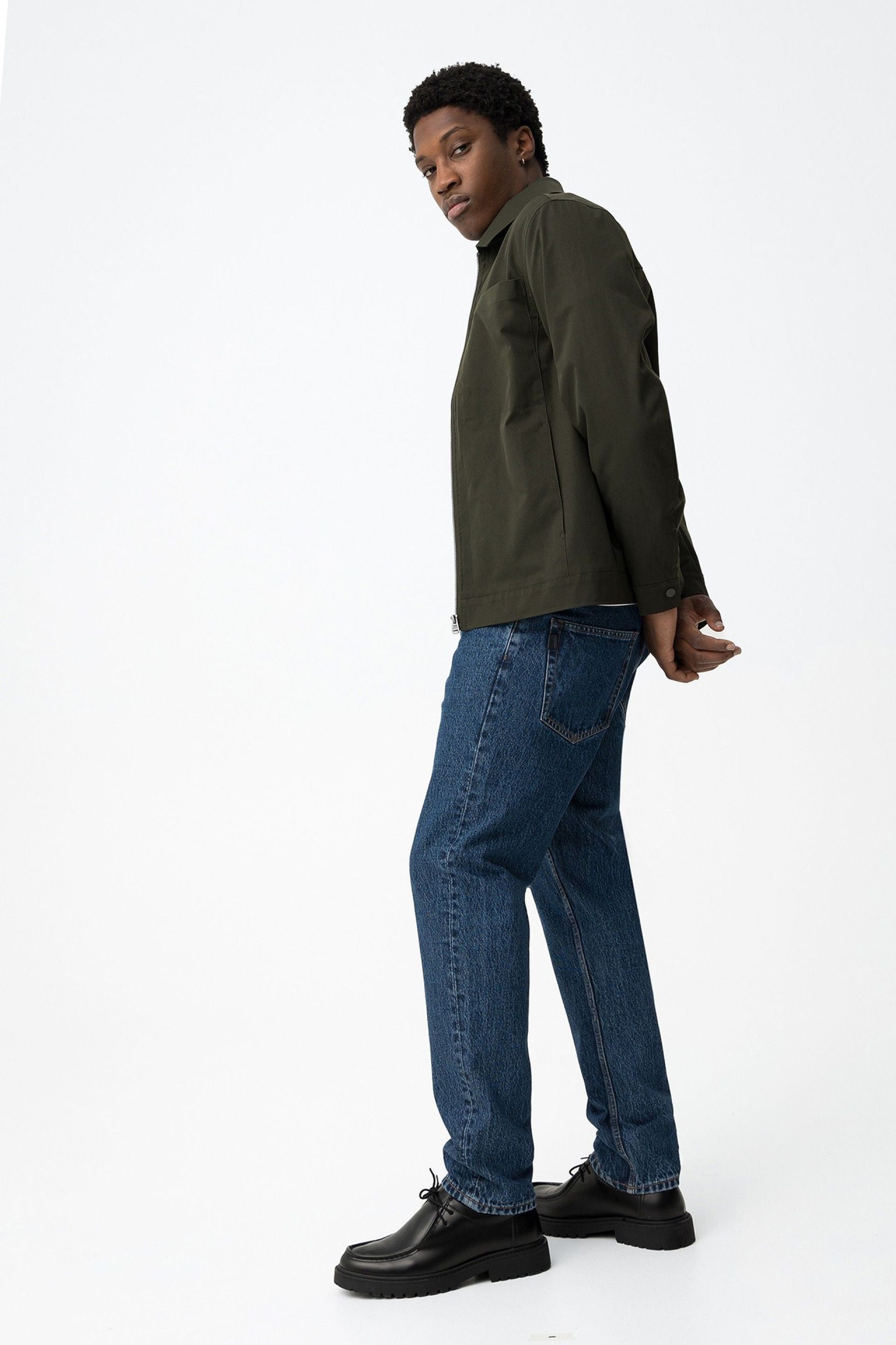 JEANS COLE_73 5 TASCHE DARK WASH - RELAXED FIT 10064418