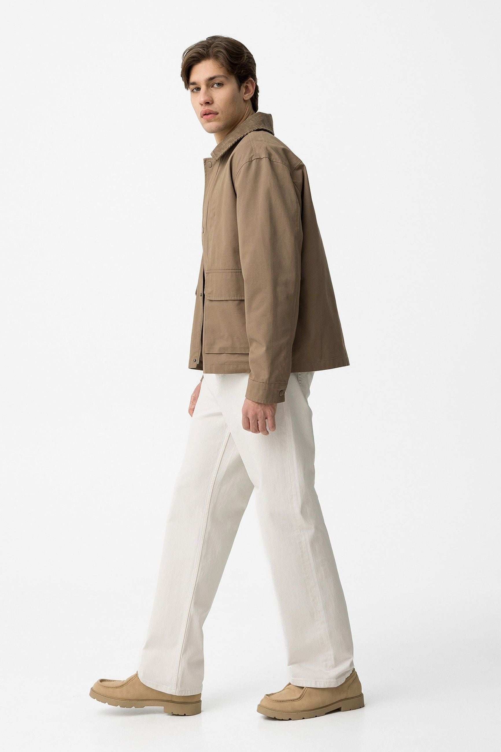 JEANS THOMAS_23 5 TASCHE WHITE WASH - LOOSE FIT 10065053