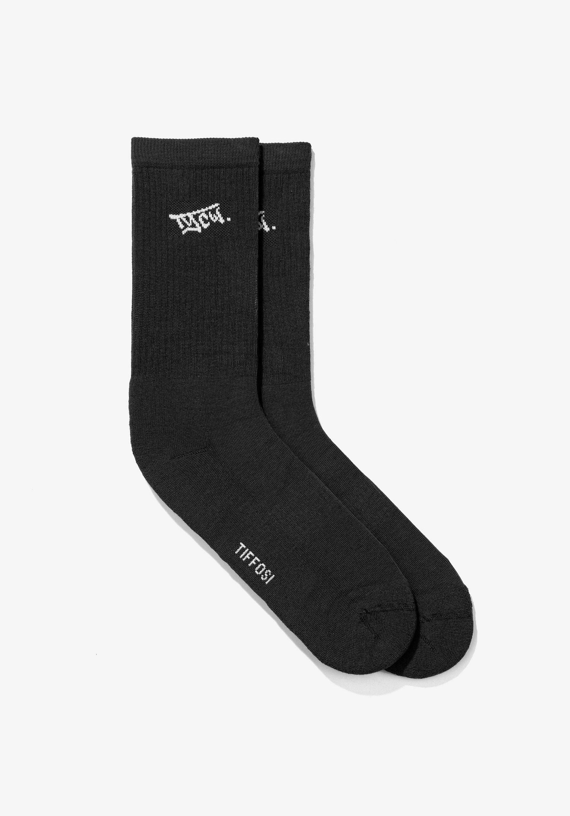 CALZINI JAVI A META' POLPACCIO CON LOGO 10060491.NER