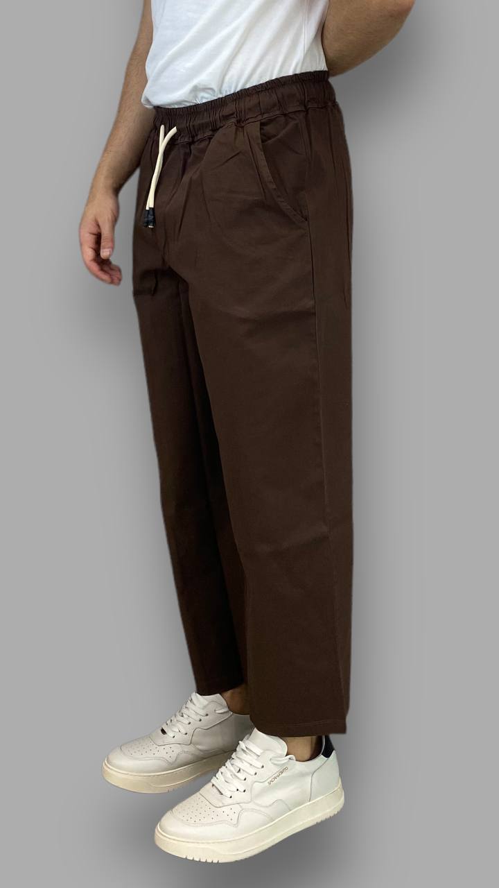 PANTALACCIO MODELLO JAPAN CON LOGO SULLA TASCA POSTERIORE - RELAXED FIT