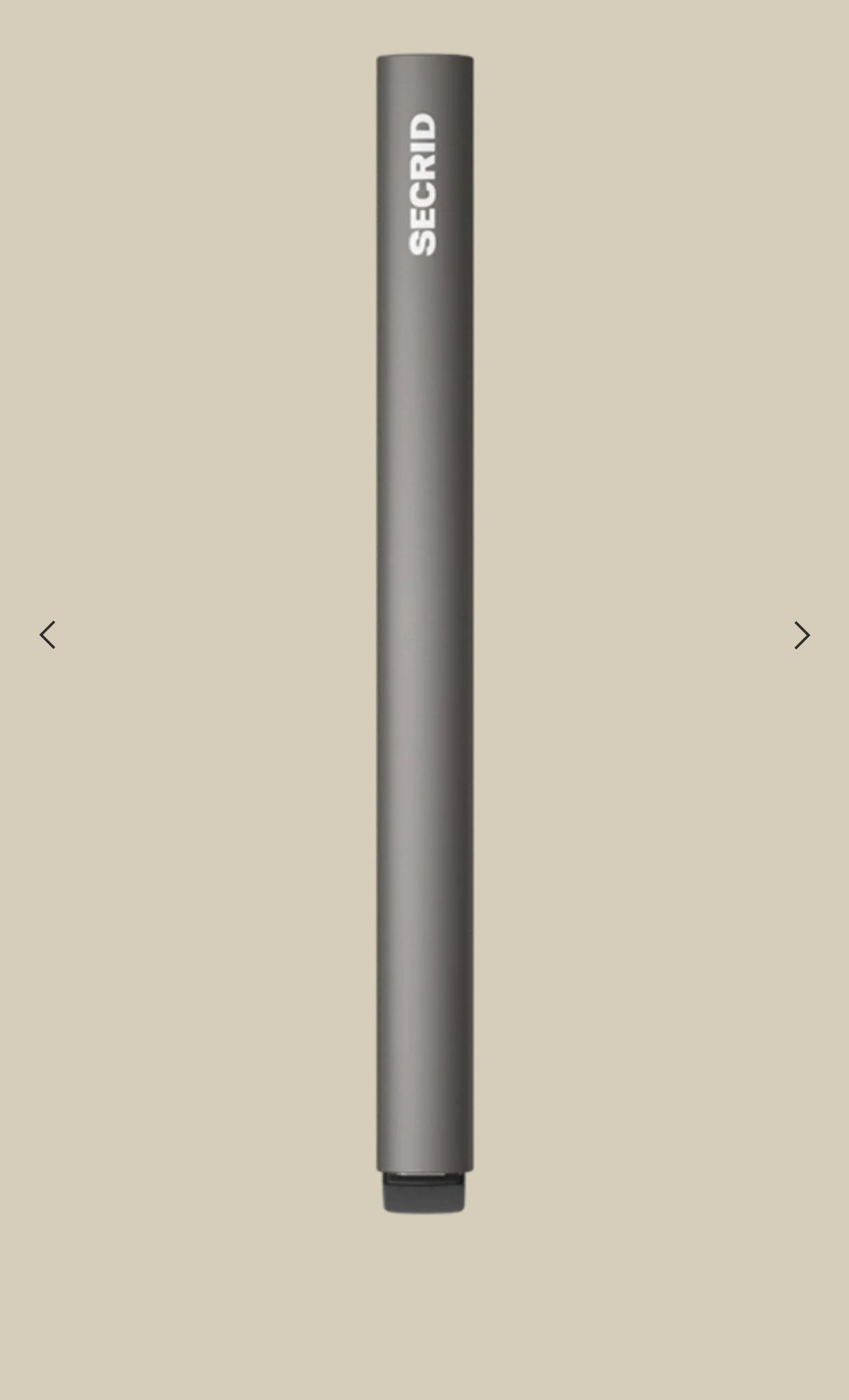 CARD PROTECTOR IN ALLUMINIO E ACCIAIO INOSSIDABILE C-EARTH GREY
