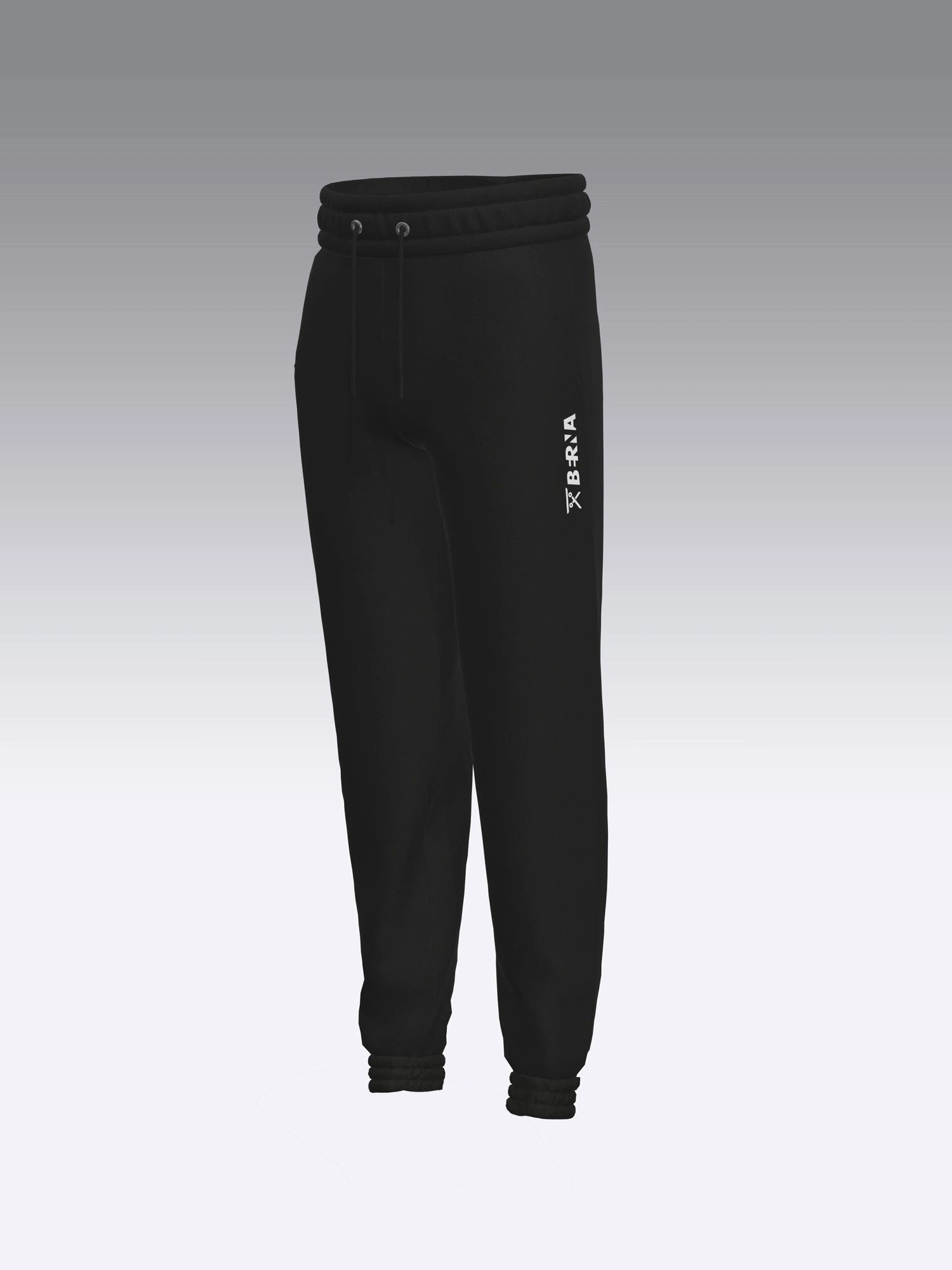 PANTALONE JOGGER BASICO IN POLICOT CON COULISSE REGOLABILE - REGULAR FIT M252022-1