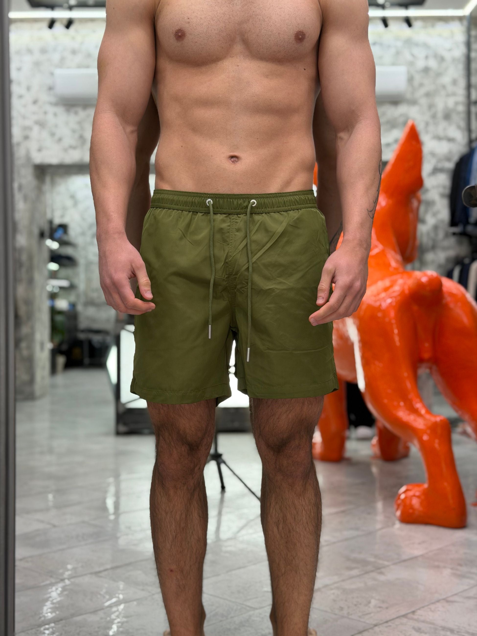 COSTUME MODELLO BOXER TINTA UNITA - REGULAR FIT GL50007T-S26.MIL