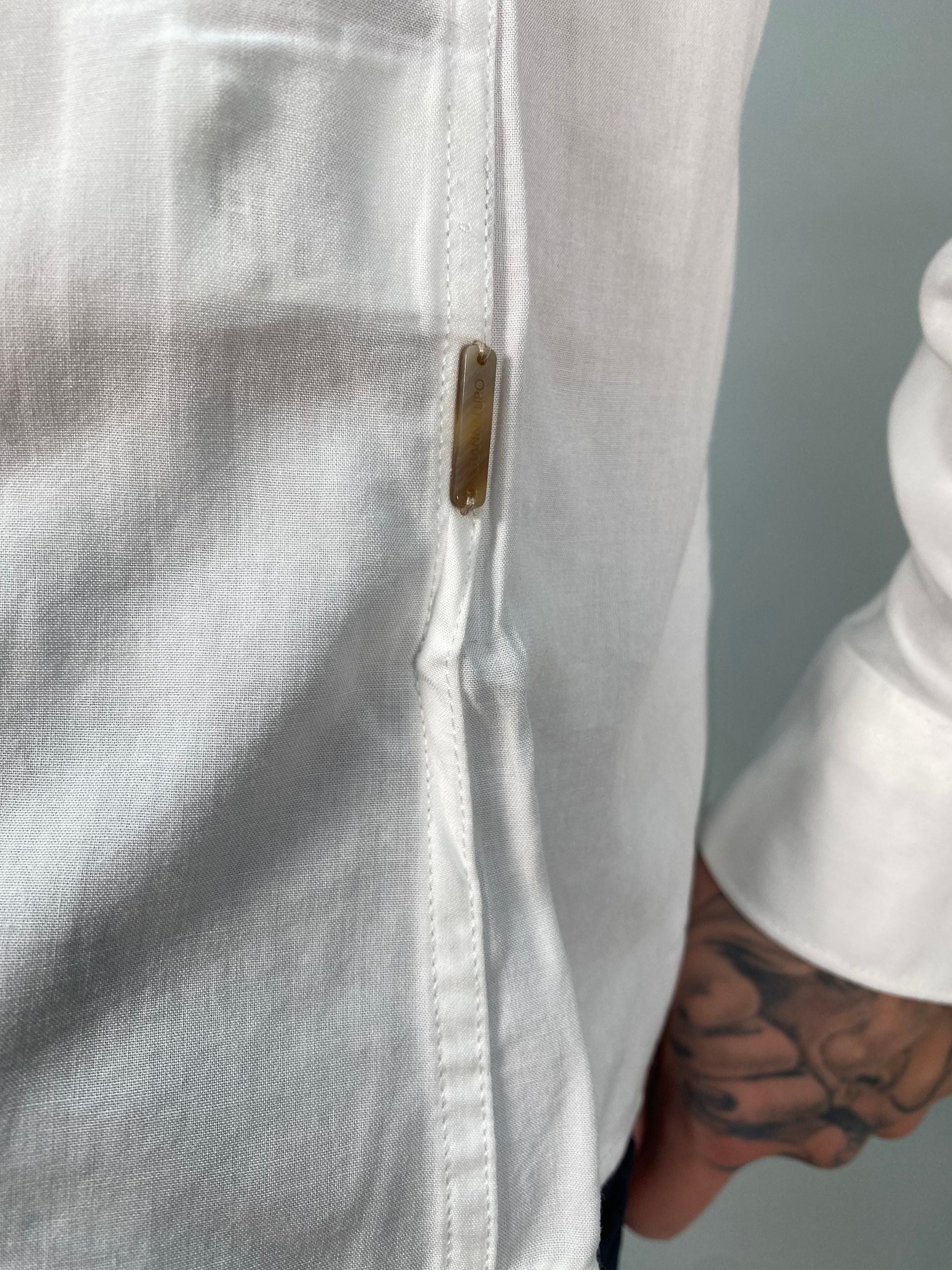 CAMICIA BASIC COLLO PICCOLO IN MORBIDA E LEGGERA VISCOSA - REGULAR FIT GL7677S-S25.BIA