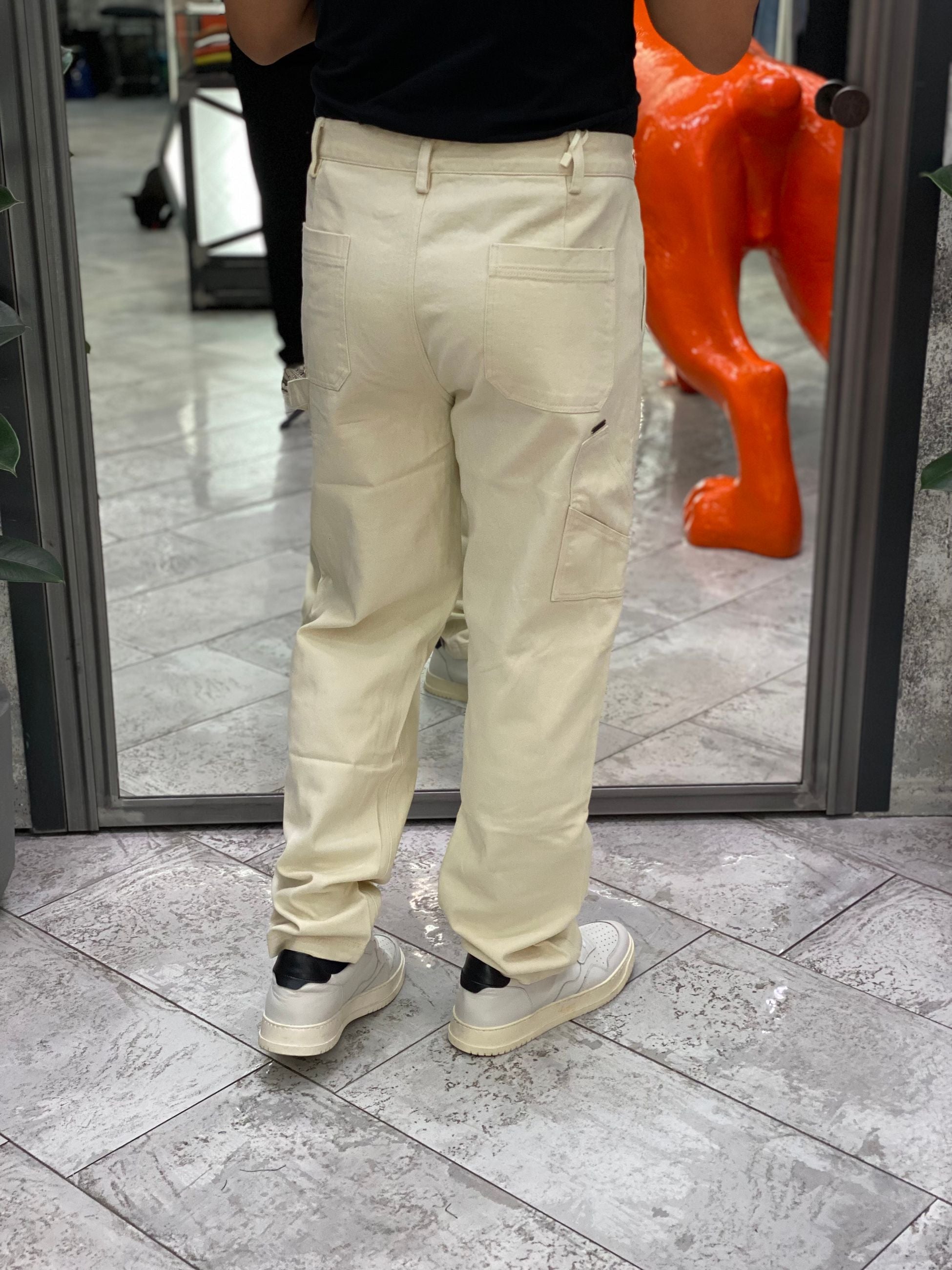 JEANS WORK IN TELA FISSA - STRAIGHT LEG GL5162BD-F25.PAN