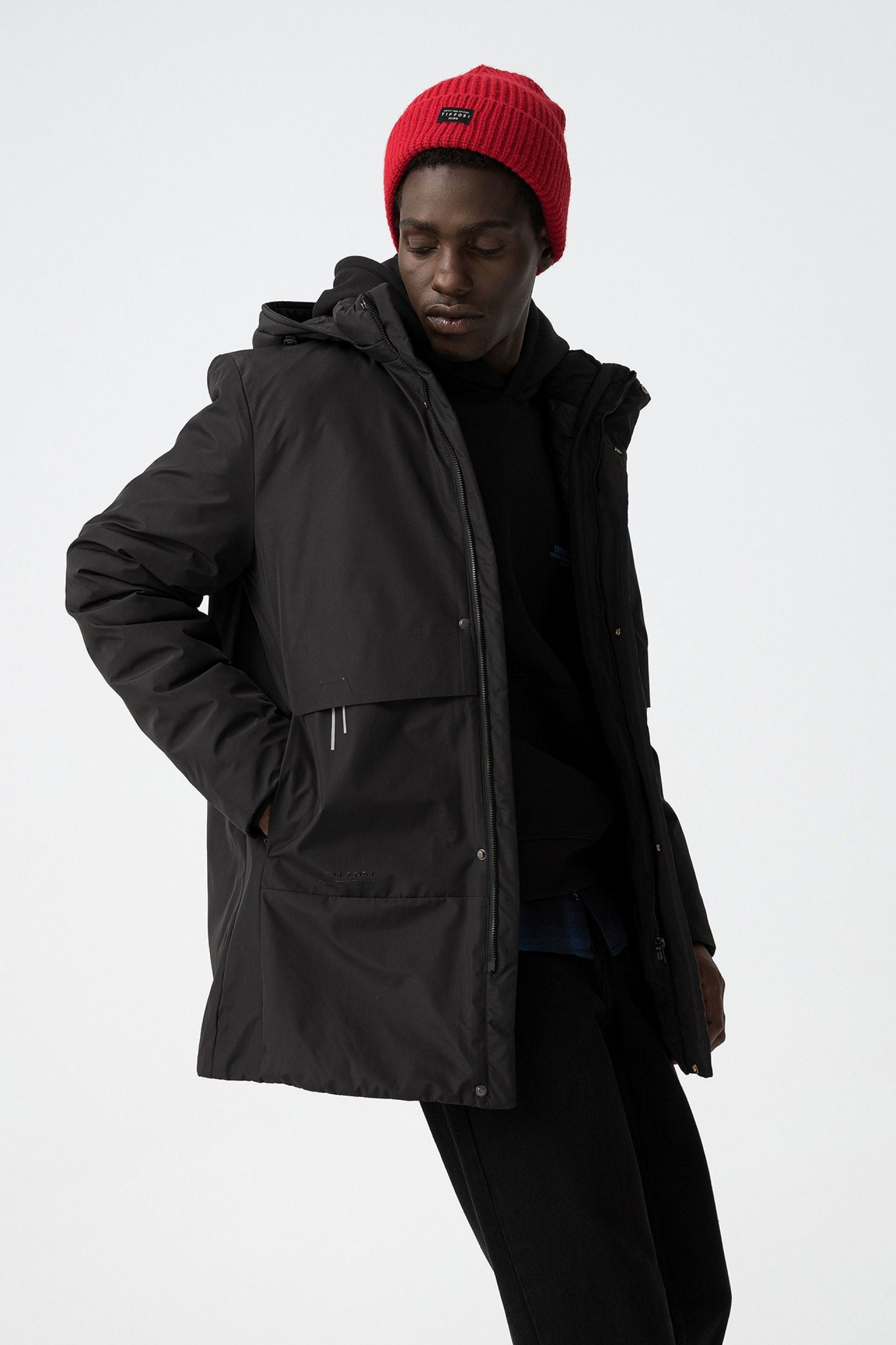 PARKA 2IN1 LUNGO CON CAPPUCCIO E TASCHE ESTERNE CON ZIP, PIUMINO INTERNO ESTRAIBILE - REGULAR FIT 10063183