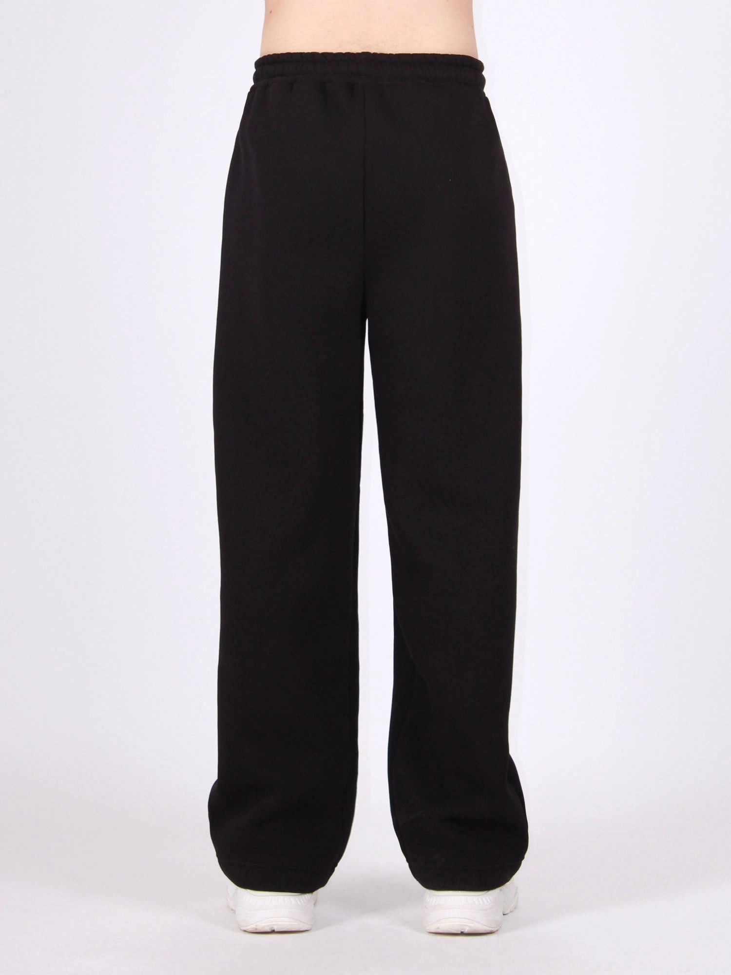 PANTALONE PALAZZO IN POLICOT CON COULISSE REGOLABILE - LOOSE FIT M252196-1