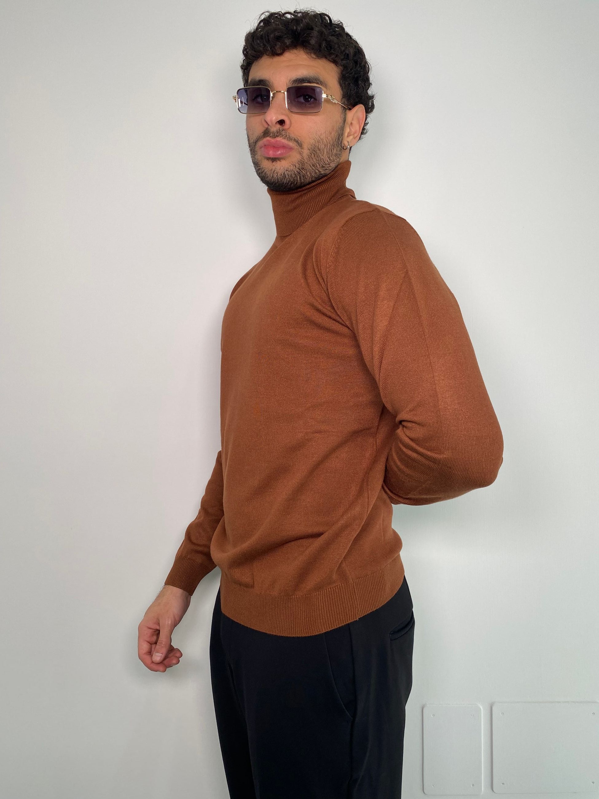 MAGLIA DOLCEVITA BASIC IN MISTO VISCOSA - REGULAR FIT