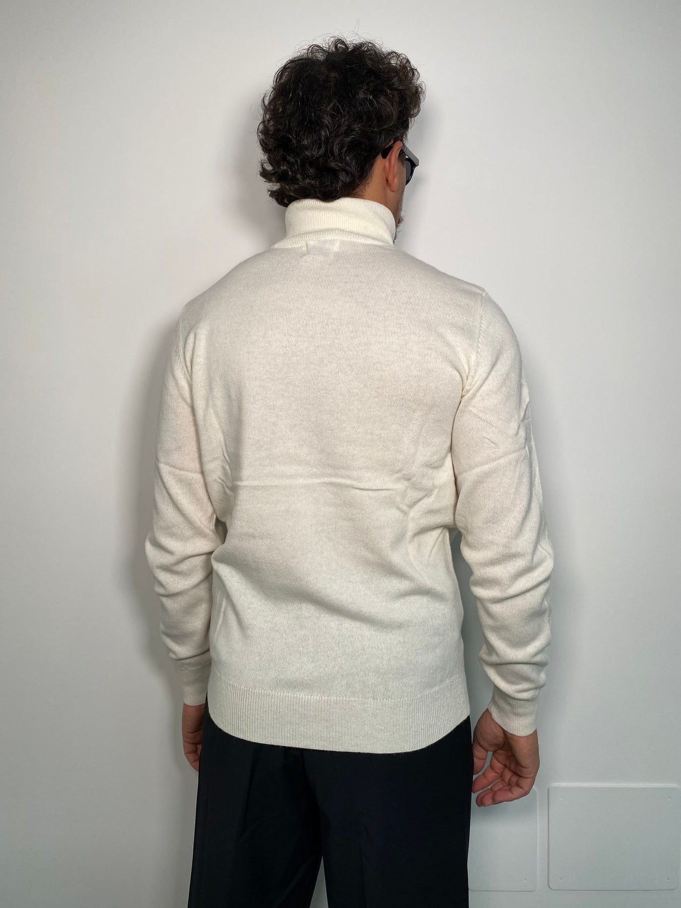 MAGLIA DOLCEVITA BASIC IN MISTO CACHEMIRE - REGULAR FIT