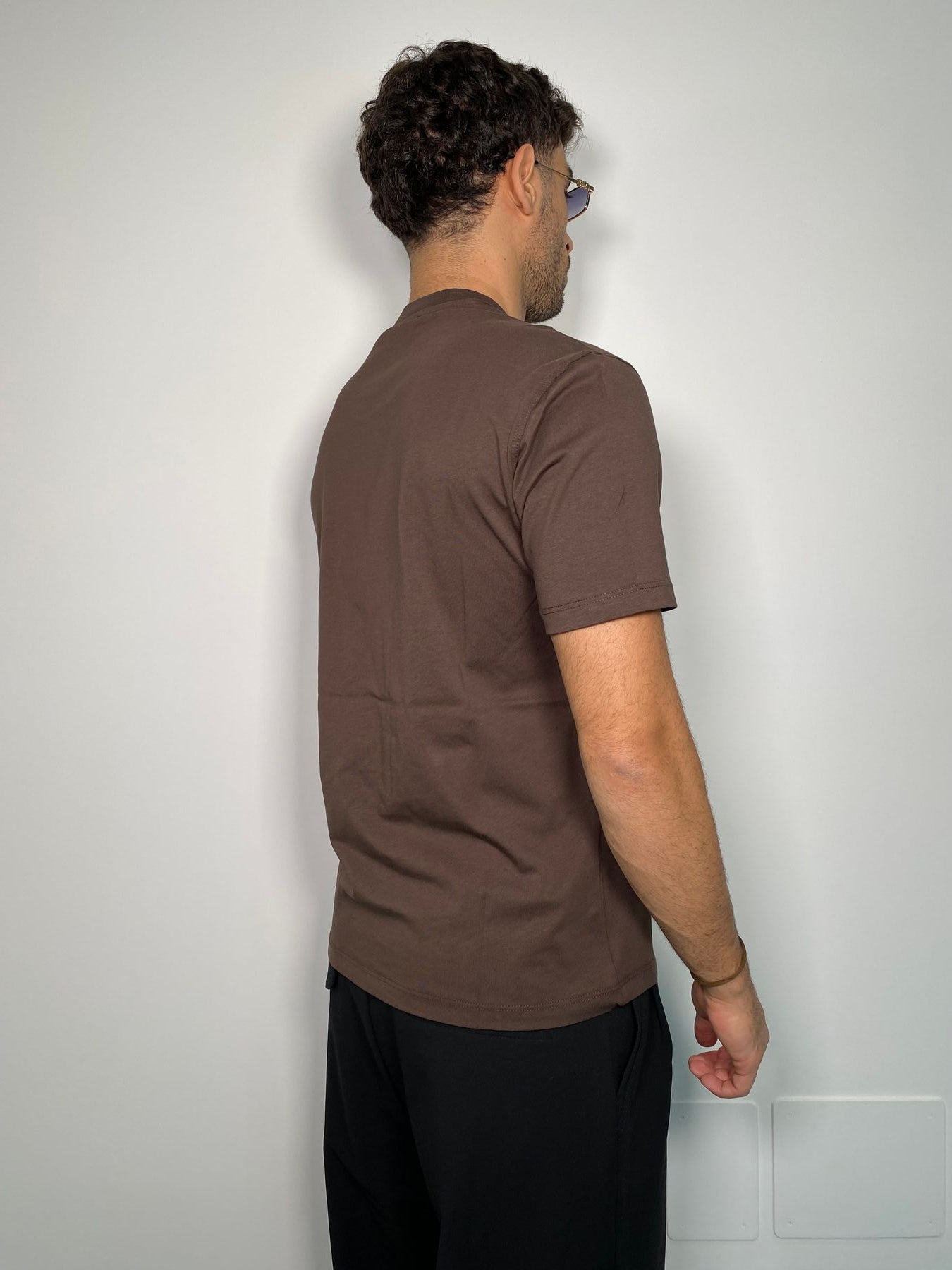 T-SHIRT CON LOGO RICAMATO LATO CUORE - REGULAR FIT
