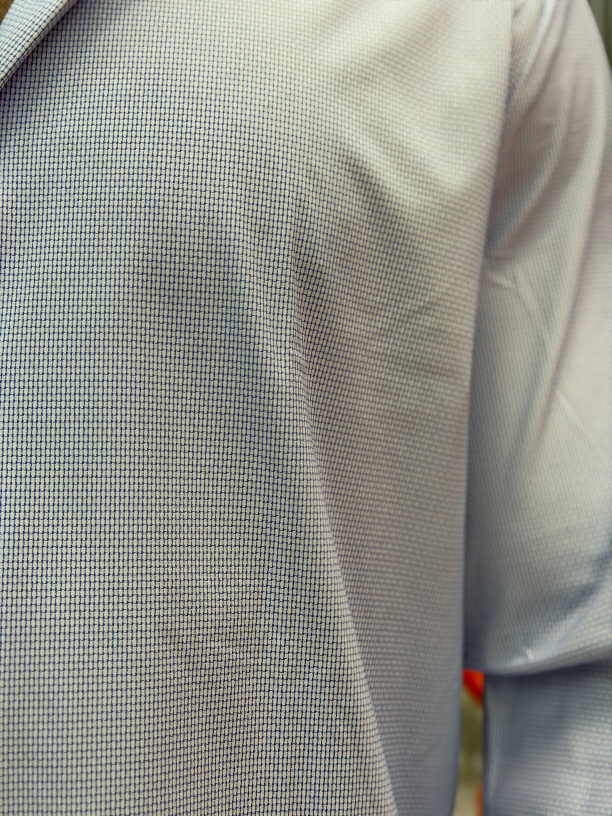 CAMICIA NO STIRO IN TESSUTO PREMIUM ELASTICIZZATO MICRO FANTASIA - REGULAR FIT FIO4154