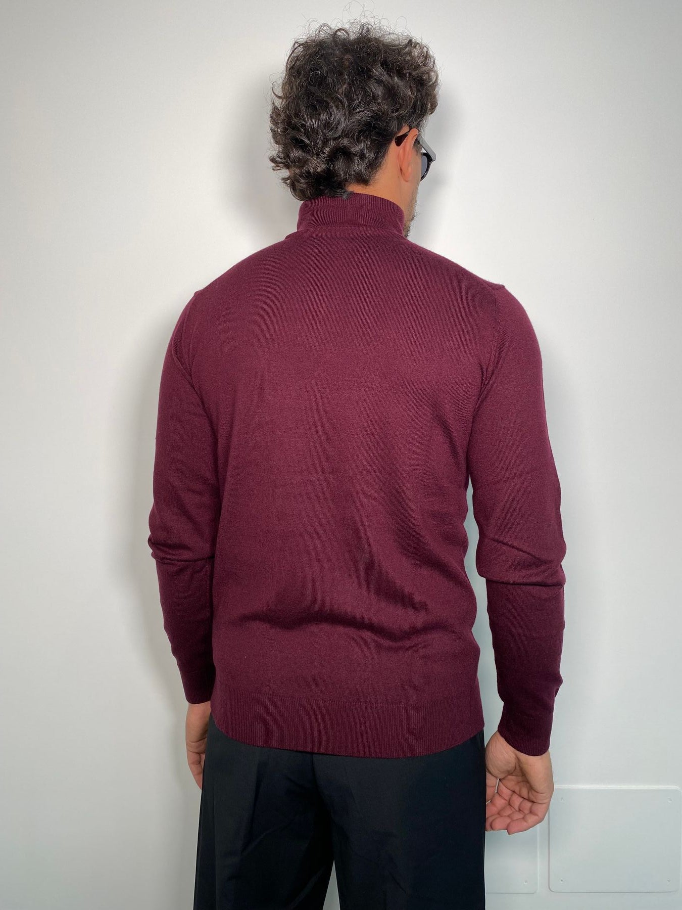 MAGLIA DOLCEVITA BASIC FINEZZA 12 IN MISTO CACHEMIRE - REGULAR FIT
