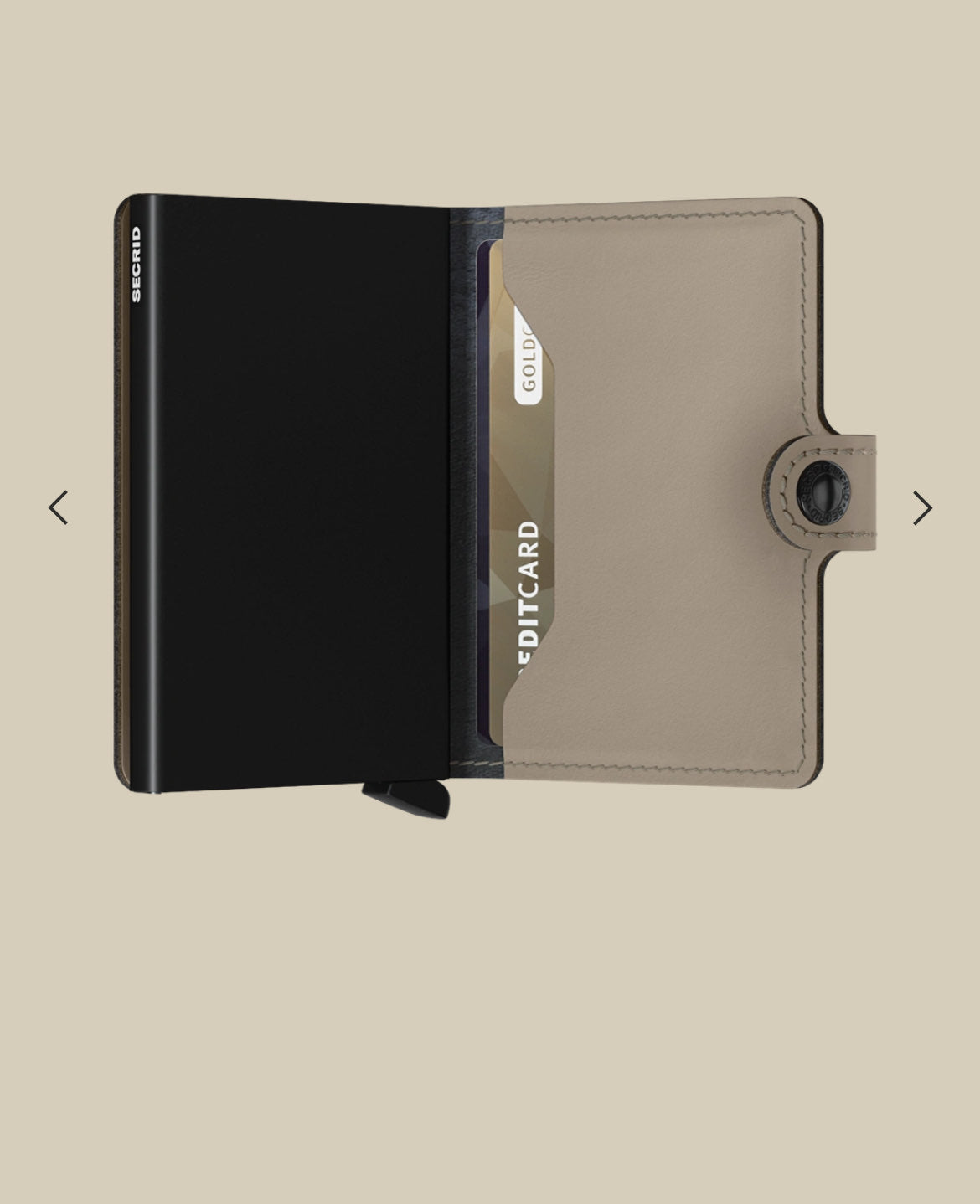 MINIWALLET PORTA CARTE E BANCONOTE IN MORBIDA PELLE OPACA MM-DESERT