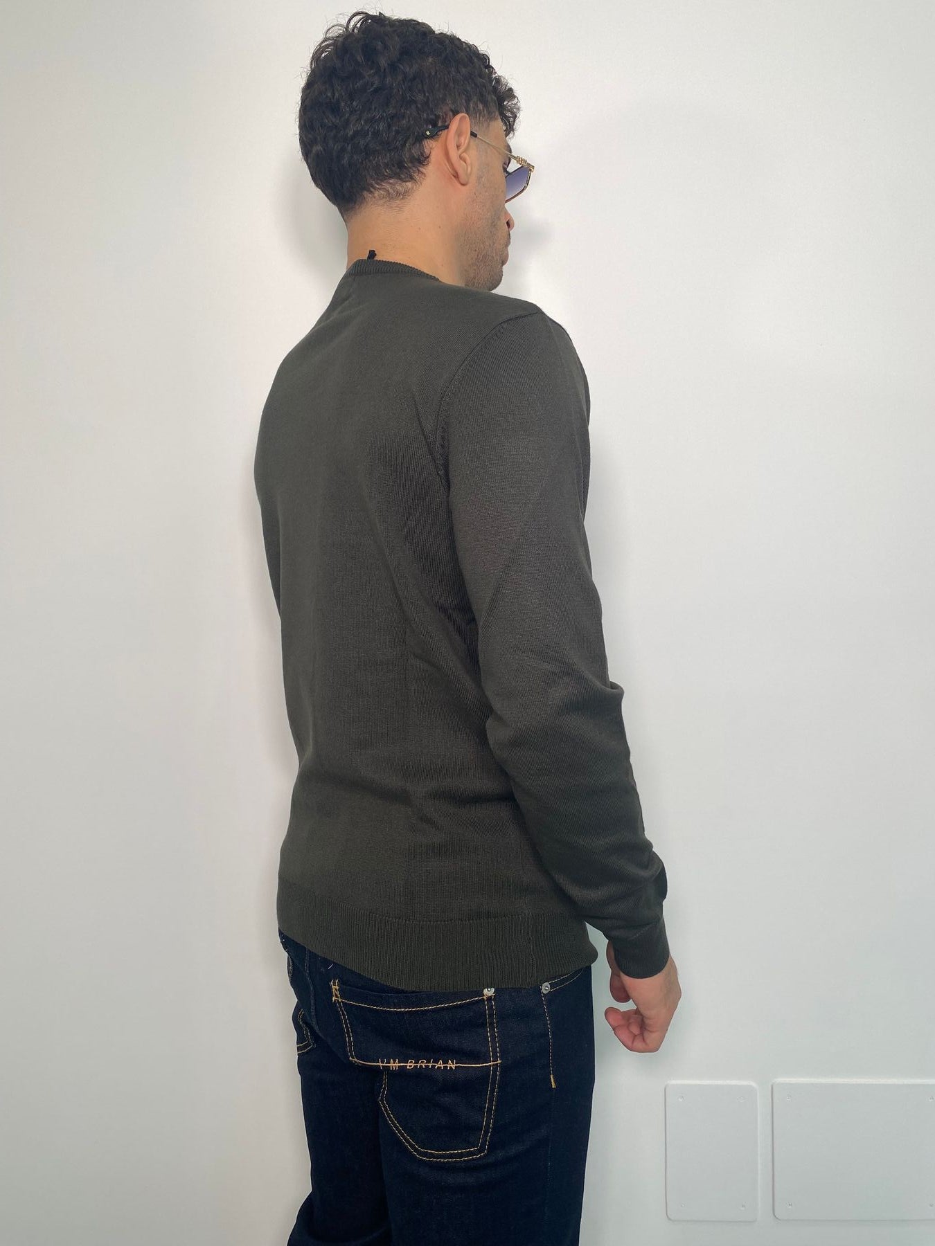 MAGLIA GIROCOLLO BASIC IN MISTO VISCOSA - REGULAR FIT