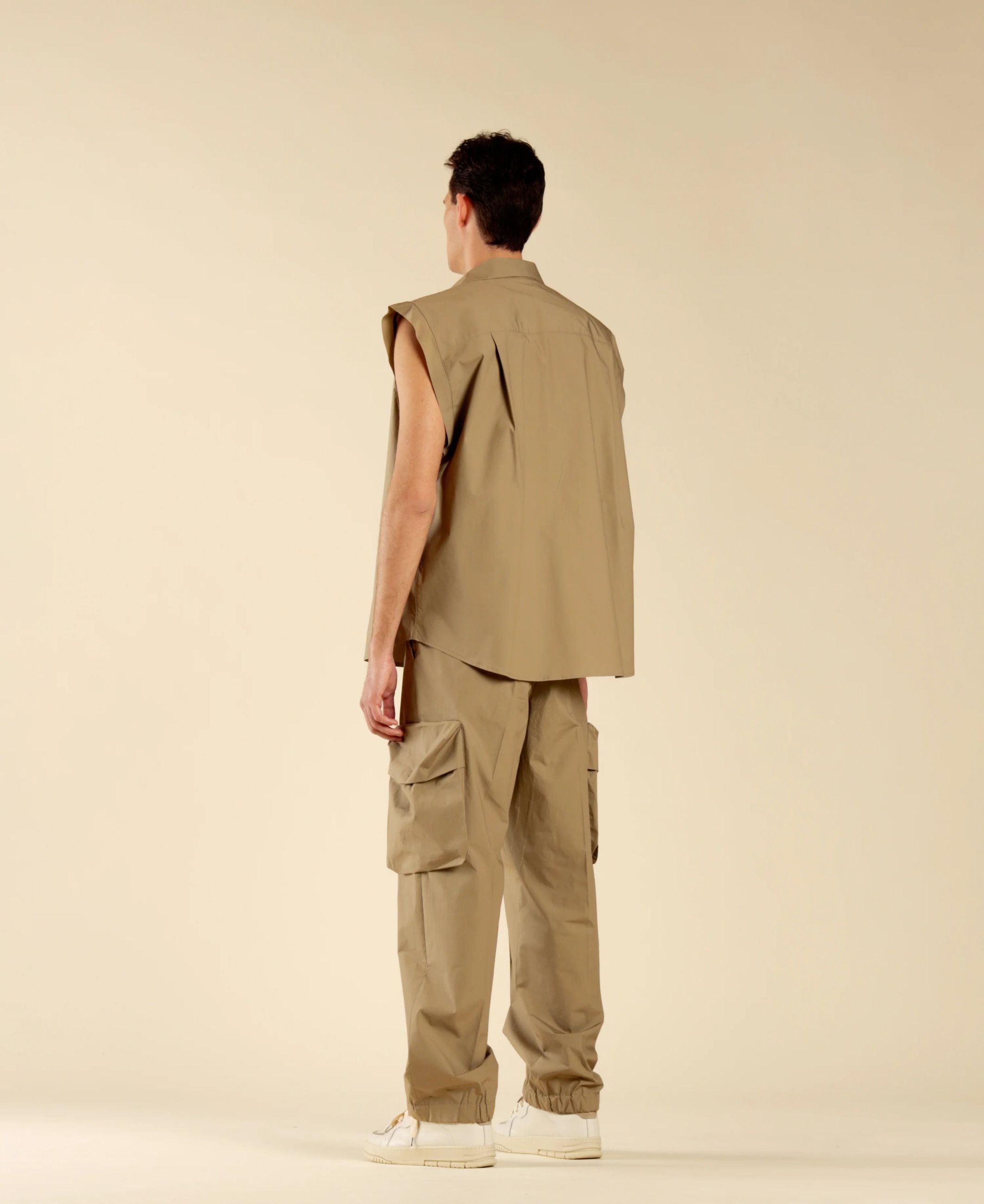 CAMICIA SMANICATA DA COORDINATO IN COTONE - OVERSIZE FIT CA3284