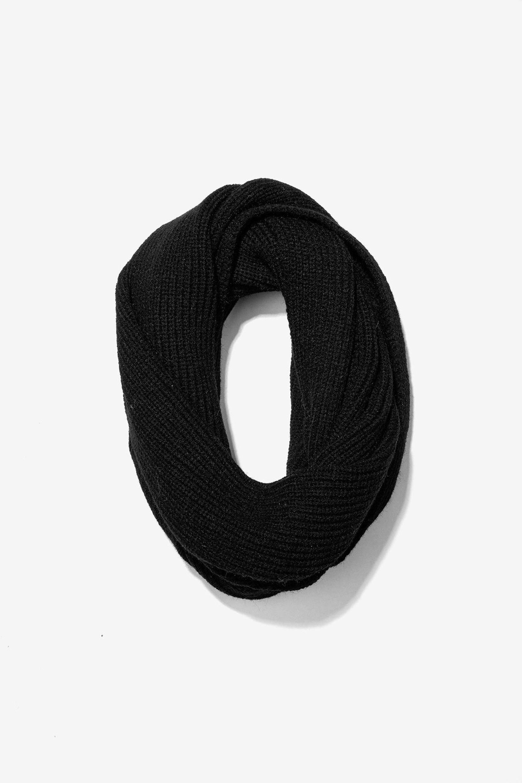 SCIARPA AD ANELLO PHILIP IN LANA 10063262.NER
