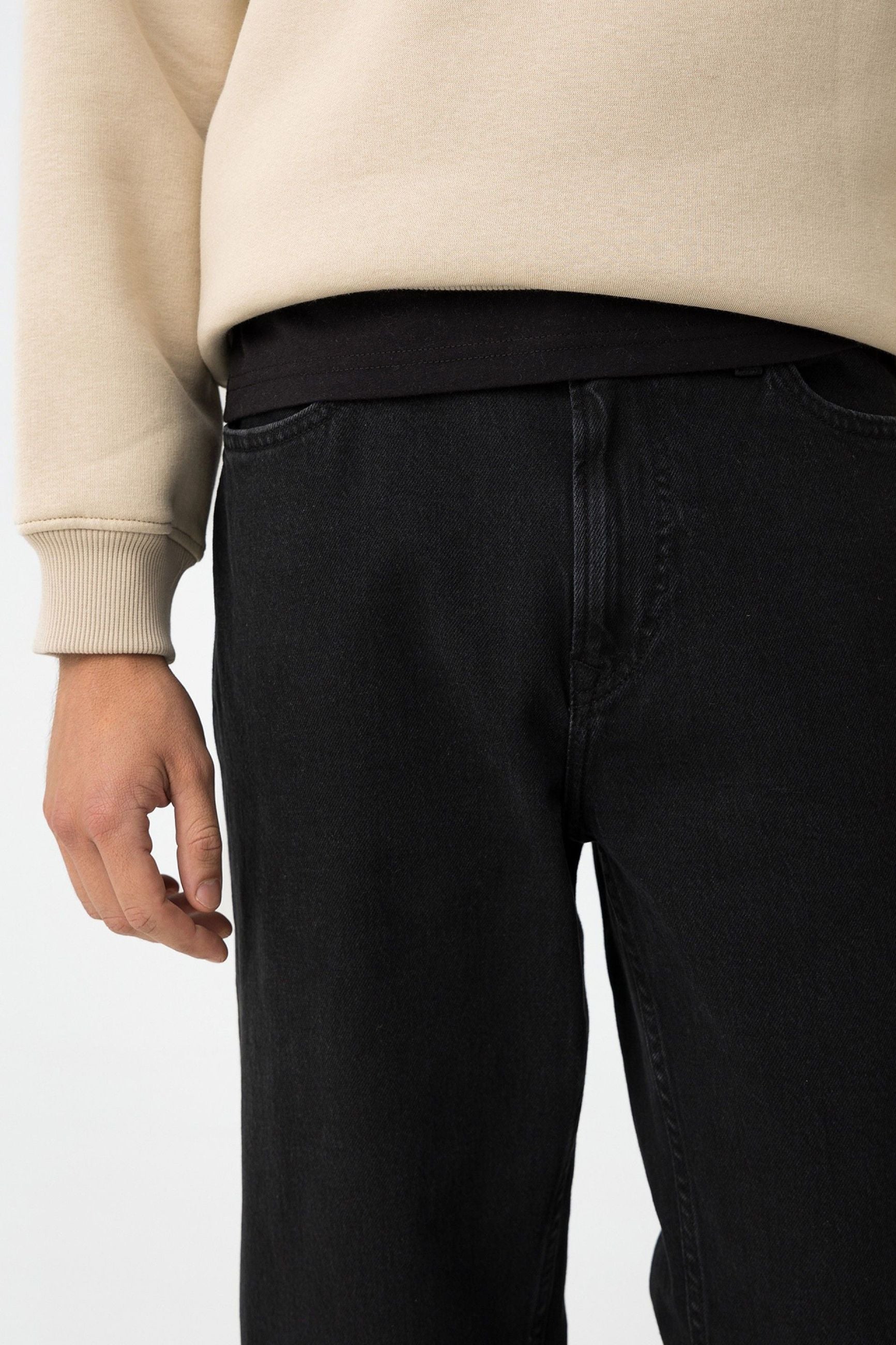 JEANS THOMAS_14 IN TELA LEGGERMENTE ELASTICIZZATA - LOOSE FIT 10062204