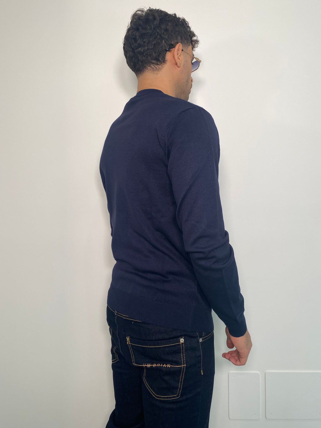 CARDIGAN BASIC IN MISTO VISCOSA - REGULAR FIT