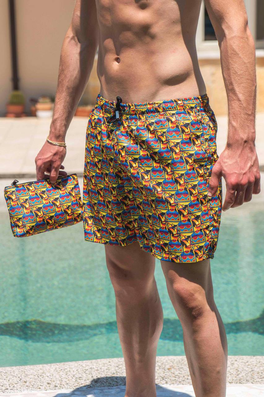 COSTUME MODELLO BOXER FANTASIA CAMMELLI - REGULAR FIT