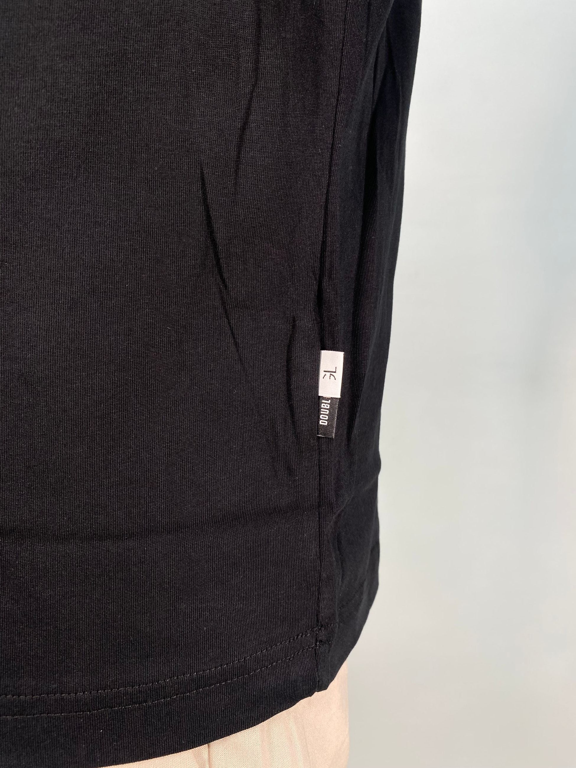 T-SHIRT BASIC IN 100% JERSEY DI COTONE - SEMI OVER FIT GLW2256F-S25.NER