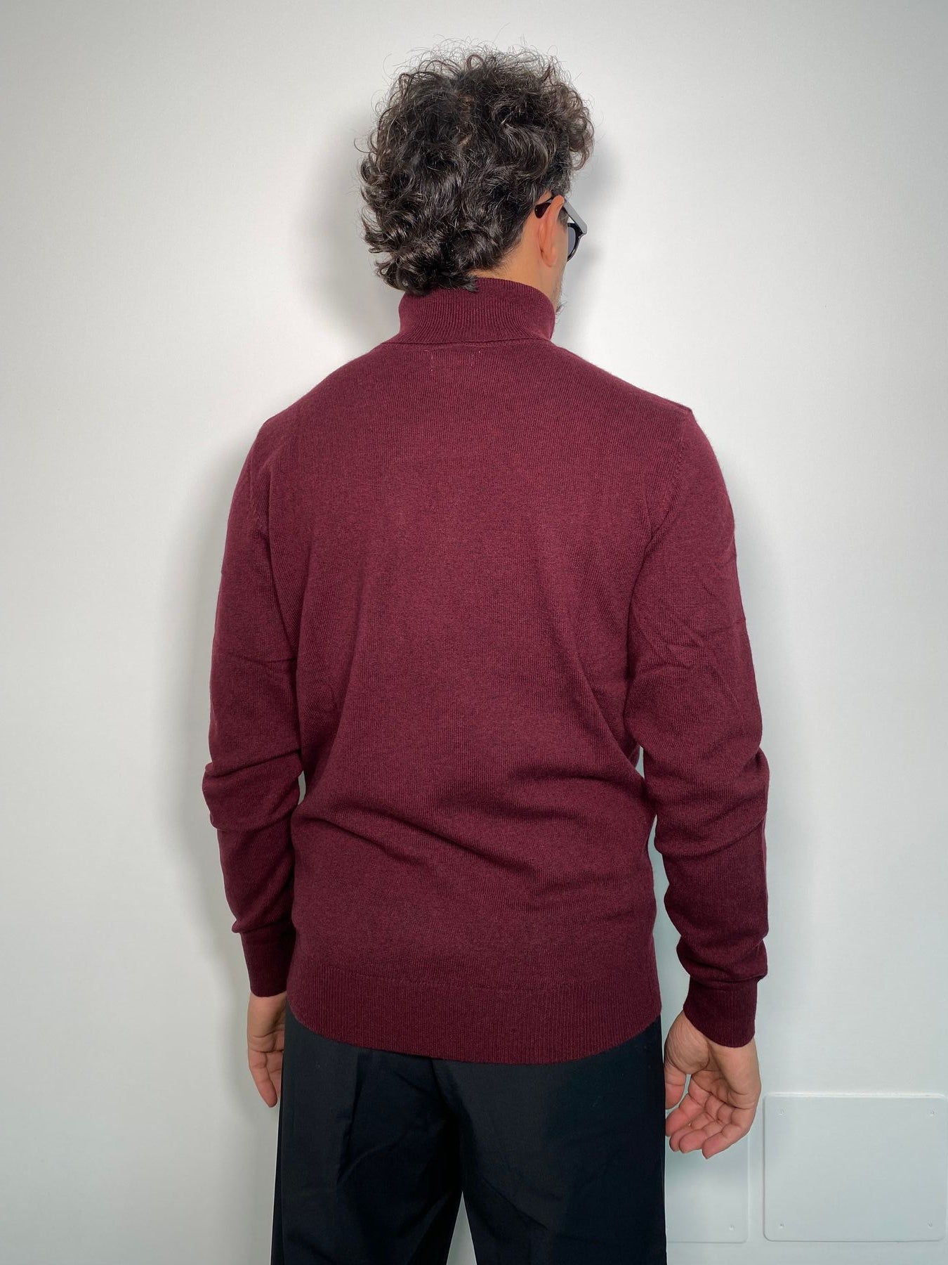 MAGLIA DOLCEVITA BASIC IN MISTO CACHEMIRE - REGULAR FIT