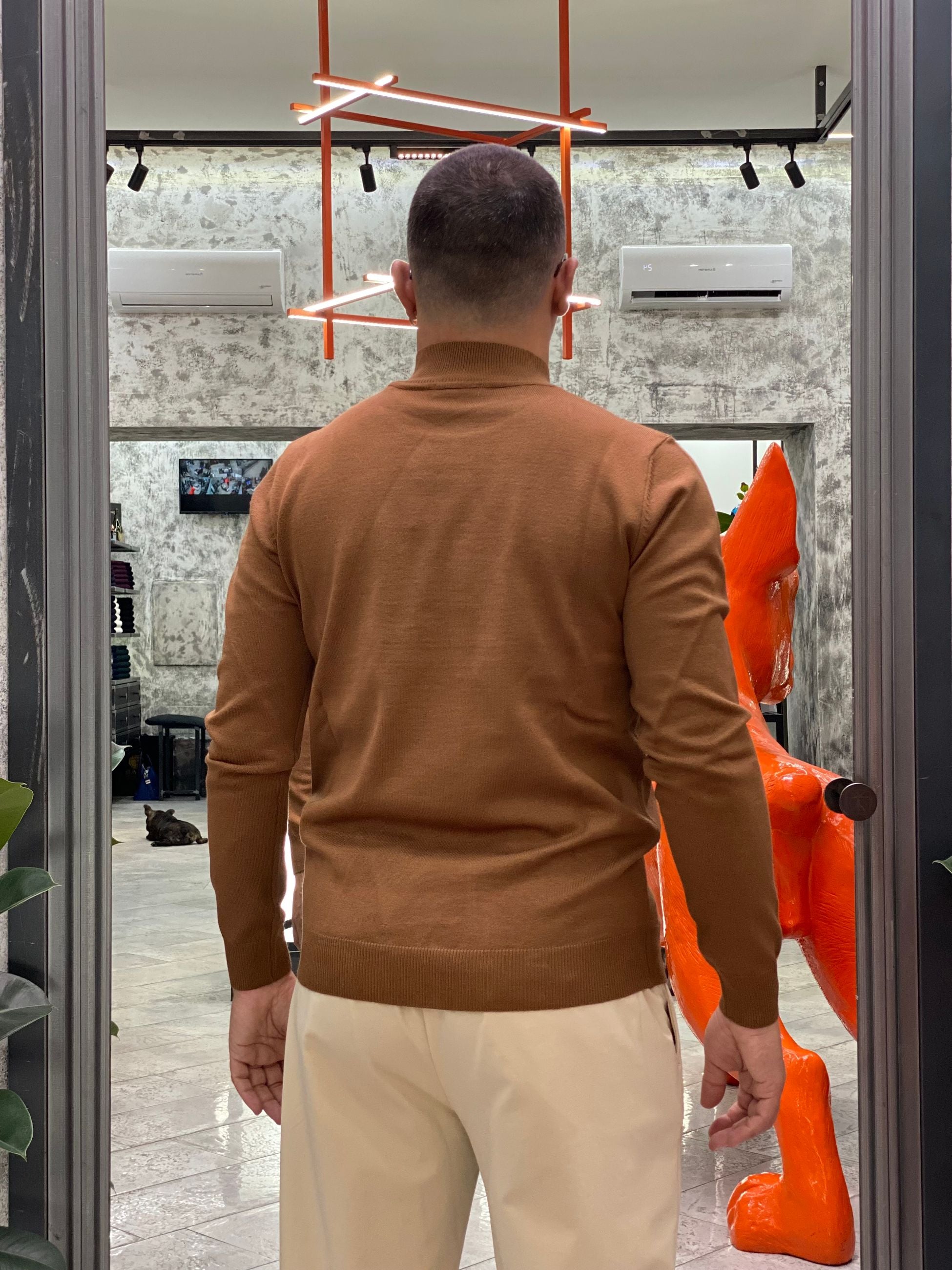 MAGLIA LUPETTO IN MORBIDA VISCOSA - REGULAR FIT MI3059SS.TAB