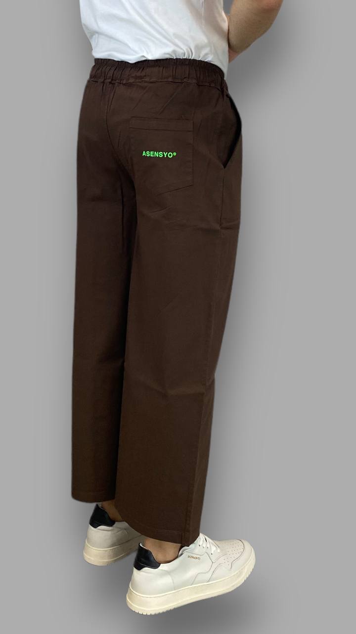 PANTALACCIO MODELLO JAPAN CON LOGO SULLA TASCA POSTERIORE - RELAXED FIT