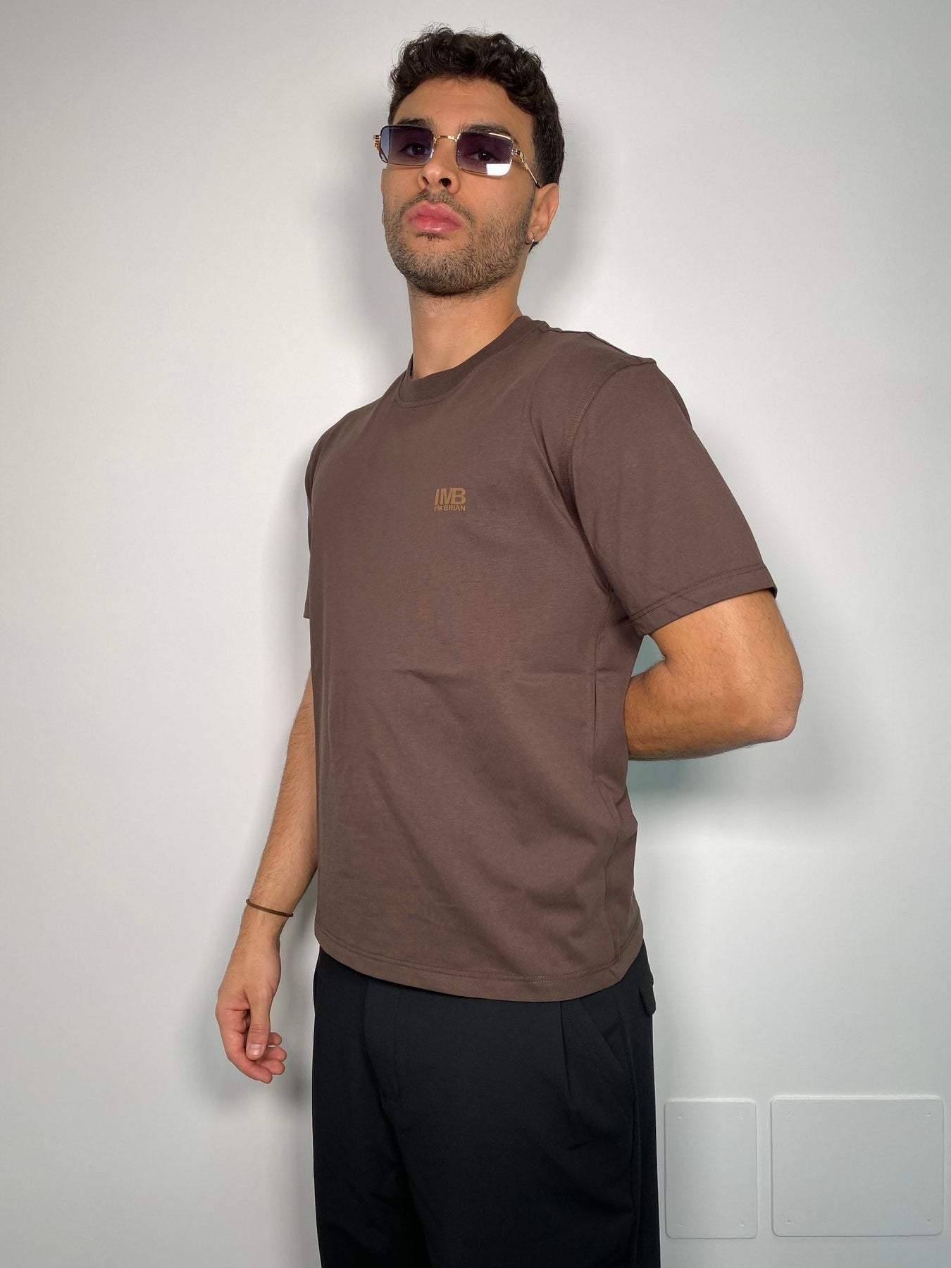 T-SHIRT CON LOGO RICAMATO LATO CUORE - REGULAR FIT