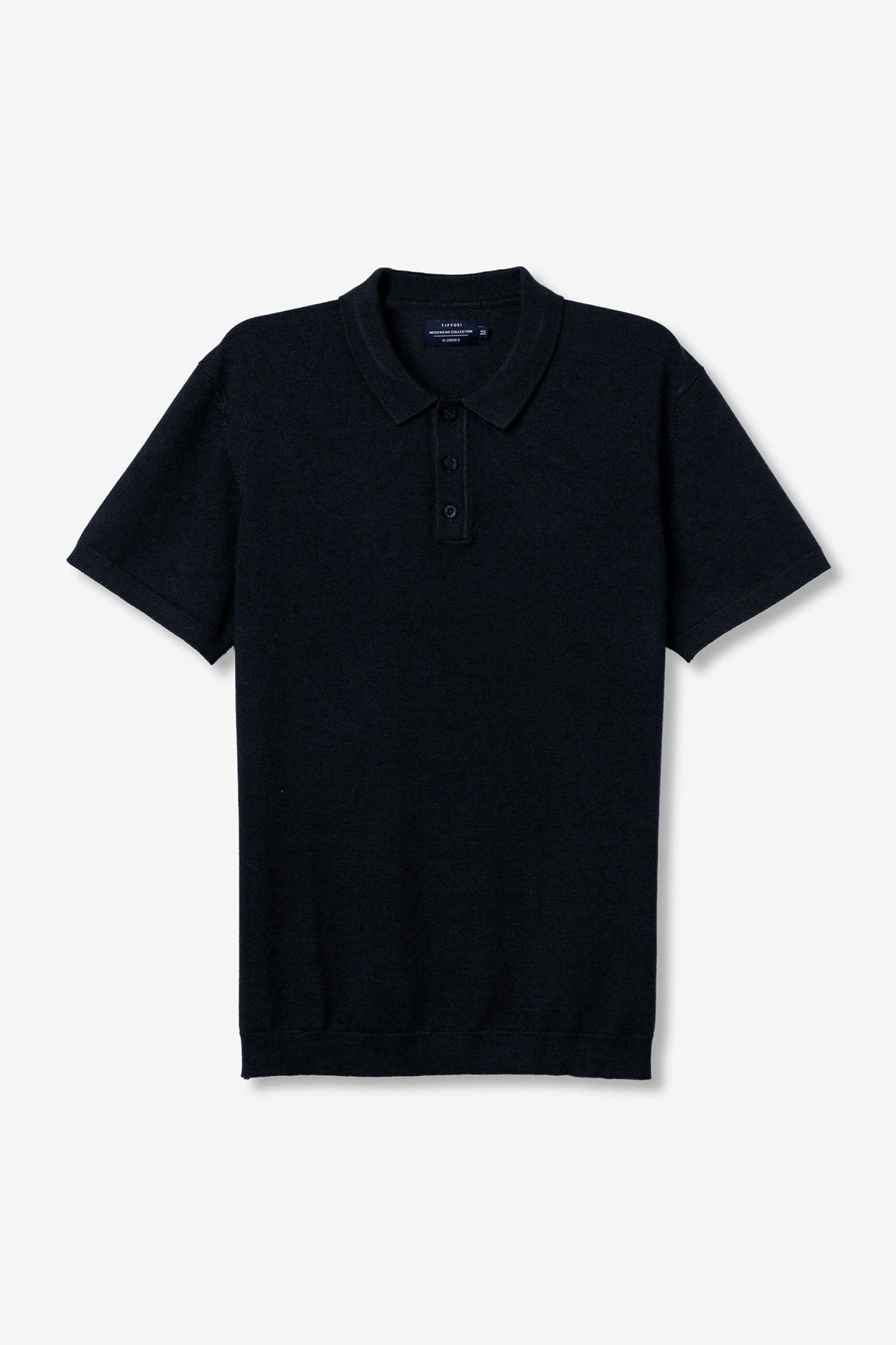 POLO WILL 3 BOTTONI MANICA CORTA IN MISTO VISCOSA - REGULAR FIT 10065239.BLU