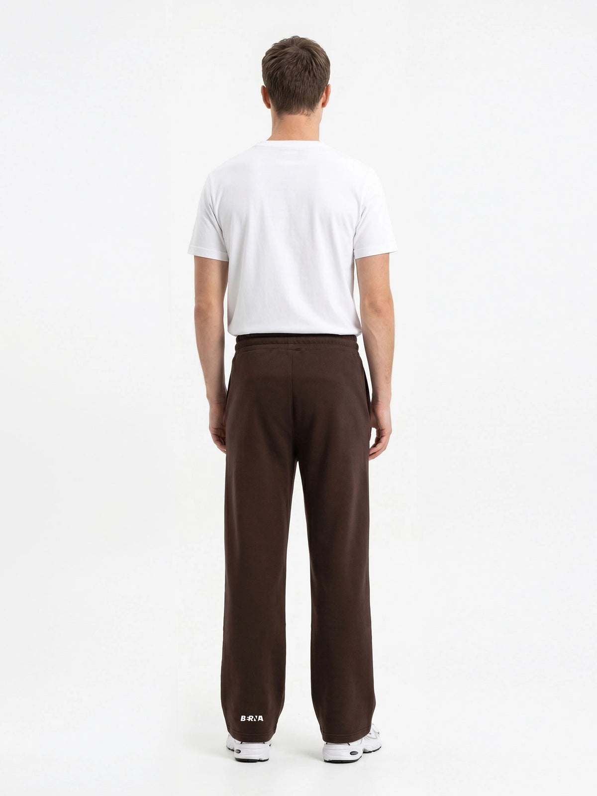 PANTALONE TUTA PALAZZO MODELLO JOGGER - RELAXED FIT M-262075.MOR