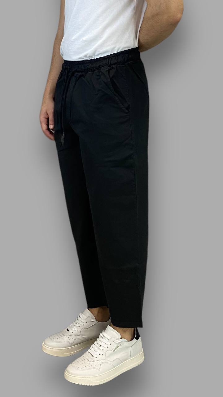 PANTALACCIO MODELLO JAPAN CON LOGO SULLA TASCA POSTERIORE - RELAXED FIT