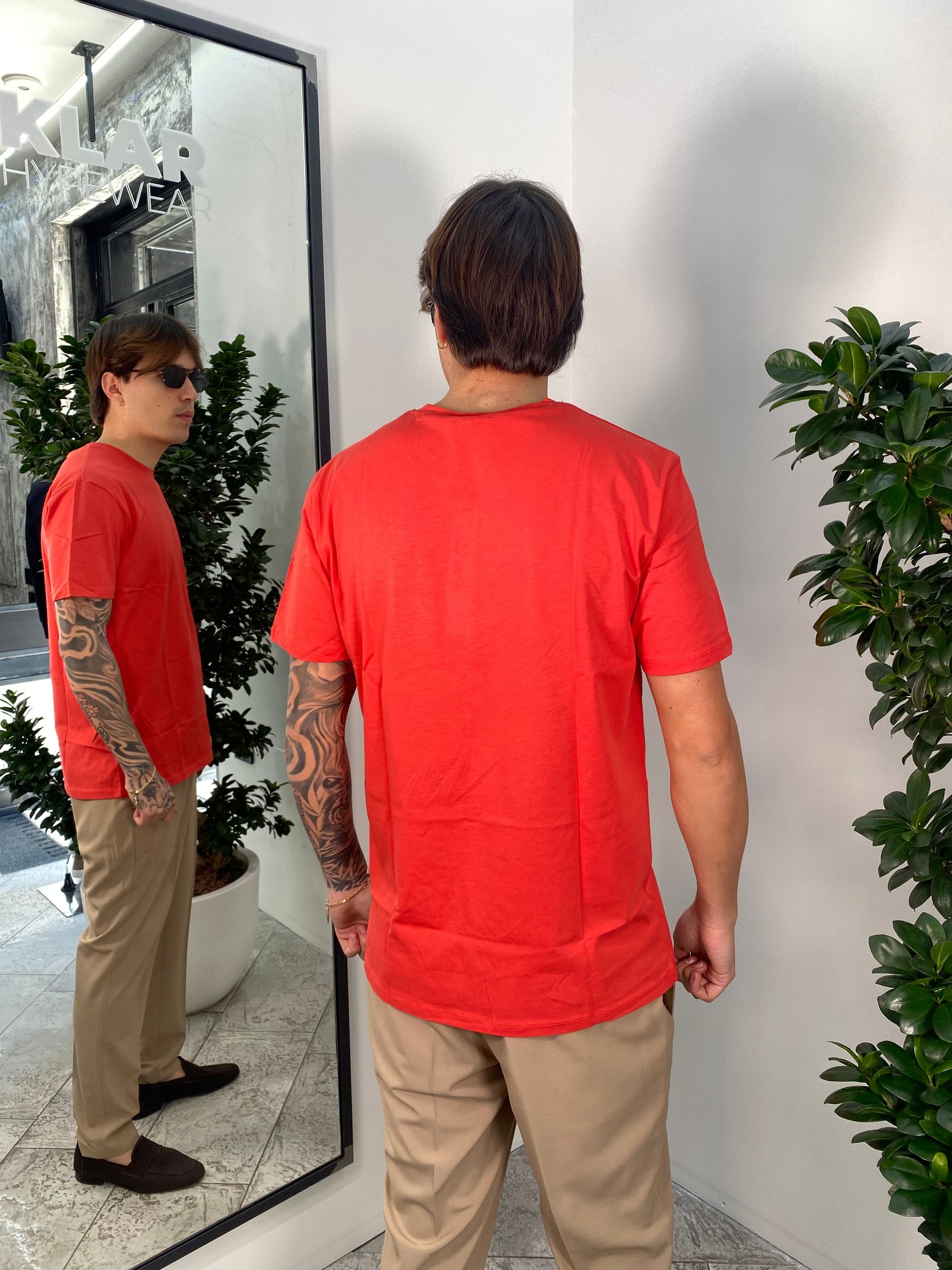 T-SHIRT BASIC IN 100% COTONE EXTRA FINE - REGULAR FIT GL1078F-S25.IND