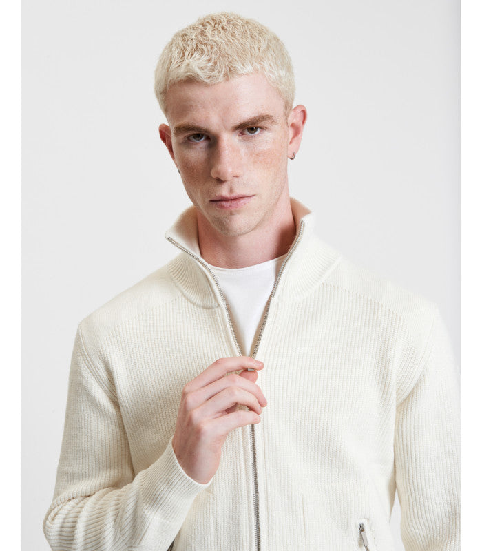 MAGLIA APERTA CON ZIP E TASCHE ZIPPATE - REGULAR FIT GL35051-F25.PAN