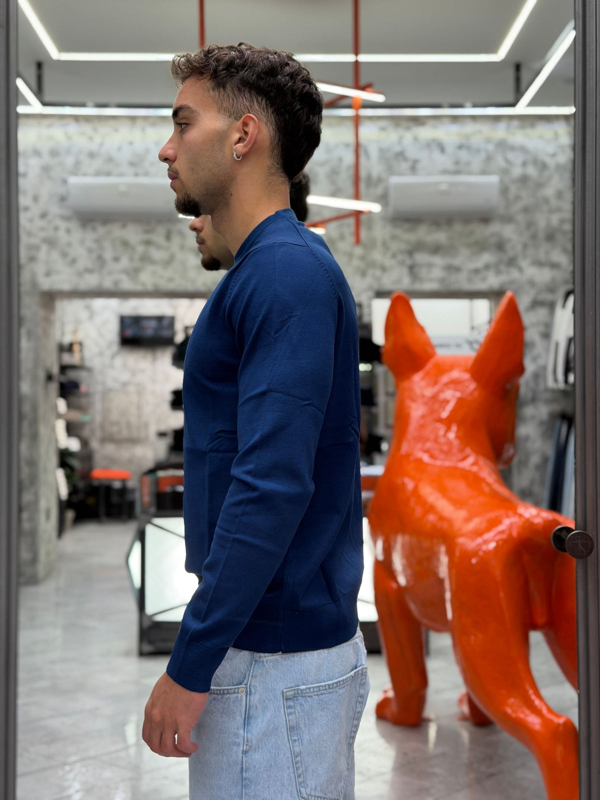 MAGLIA GIROCOLLO FINEZZA 12 IN MORBIDA VISCOSA - SLIM FIT MK20010-26.DEN