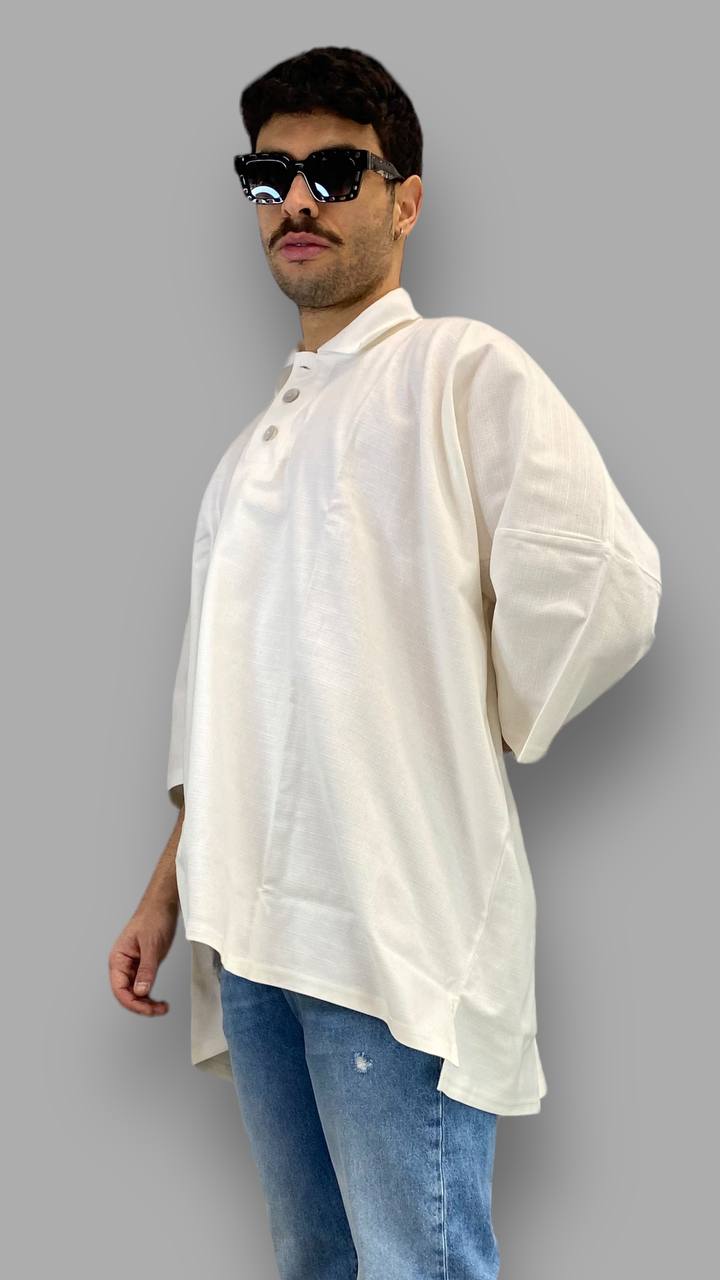 POLO ASIMMETRICA - MAXI OVERSIZE